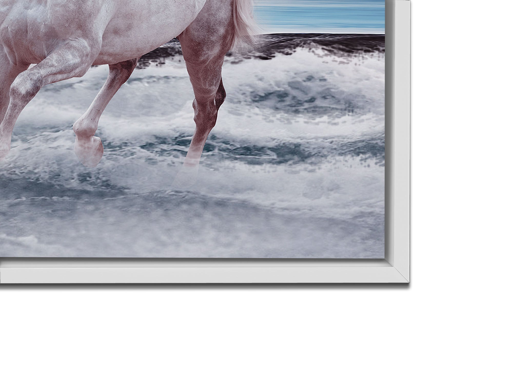 The 7 horses of good luck- Animal Print Canvas- Wall art