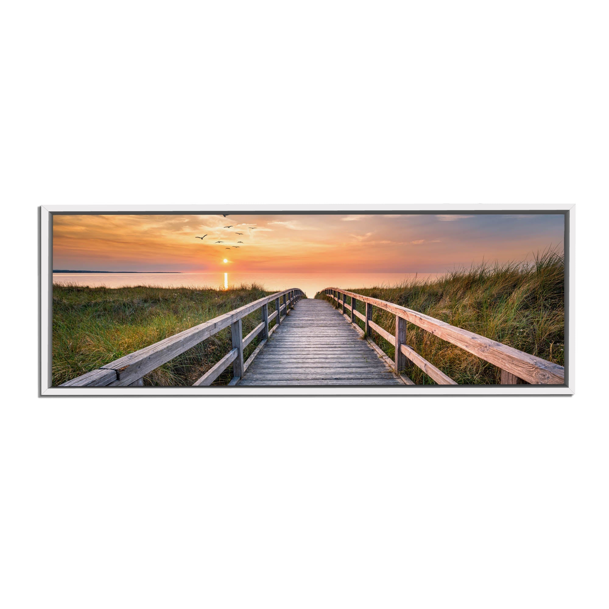 Canvas Print-Beach Walk-Wall Art