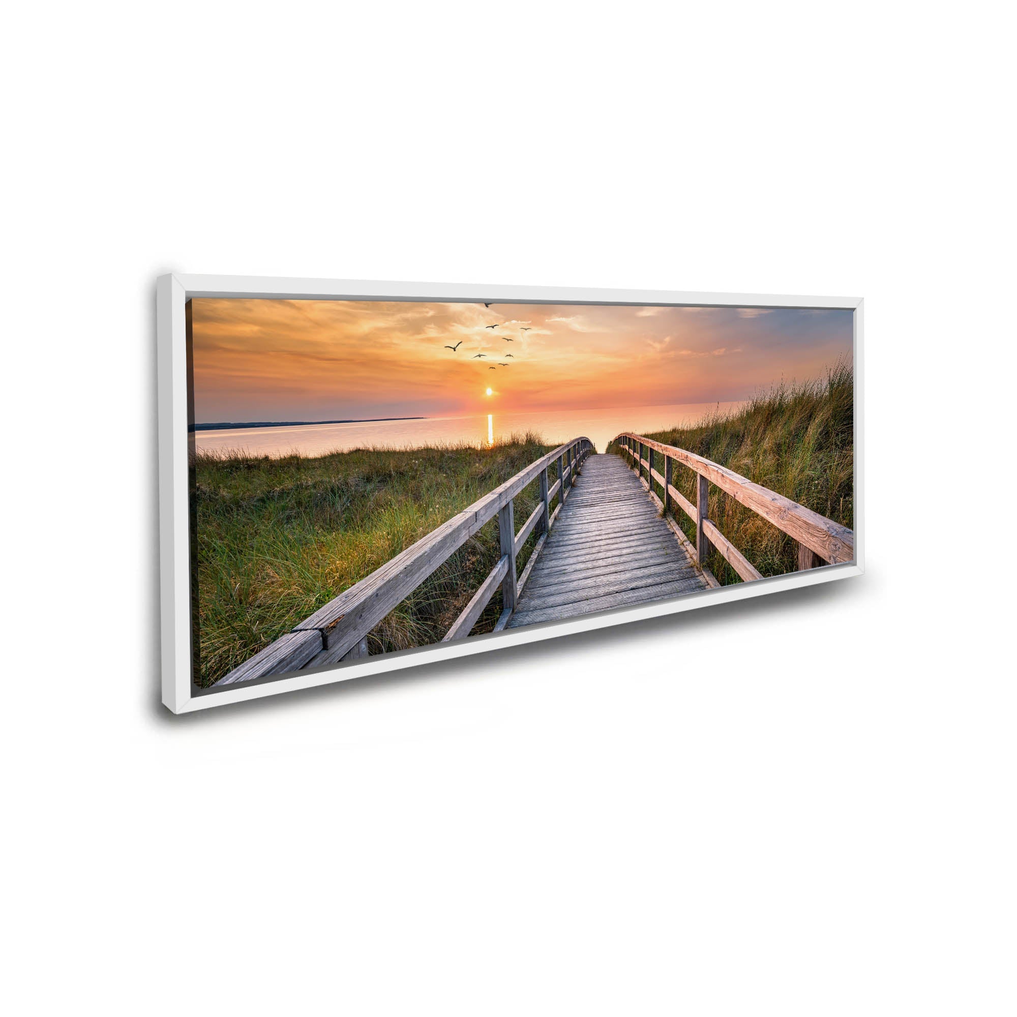 Canvas Print-Beach Walk-Wall Art