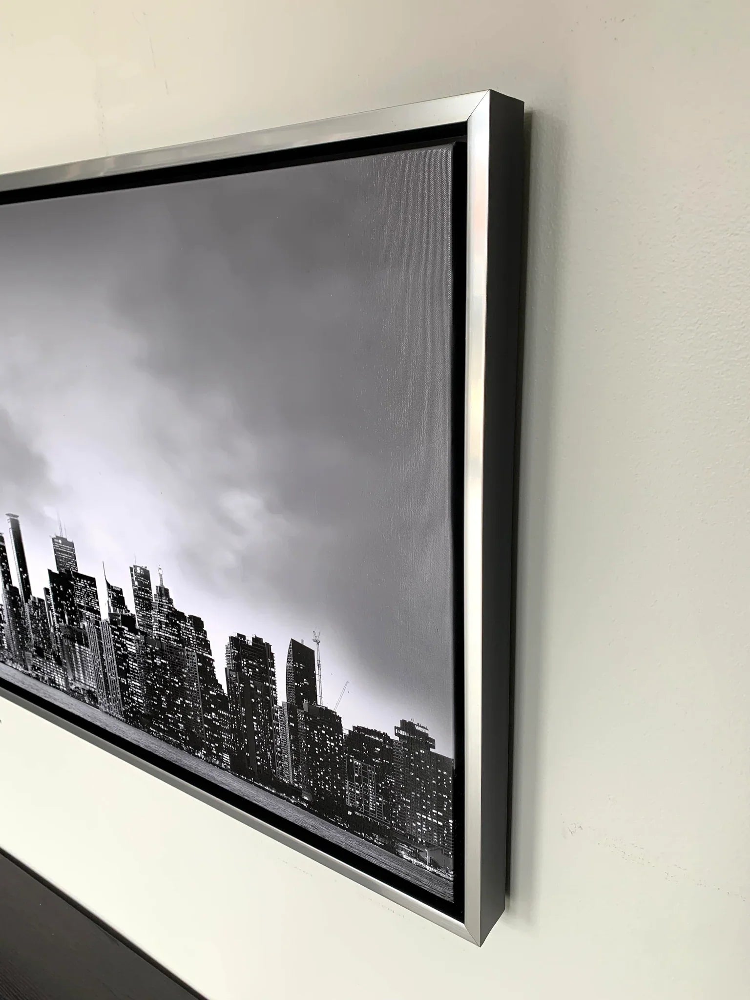 Toronto and CN tower in Black and White- Cities Skyline