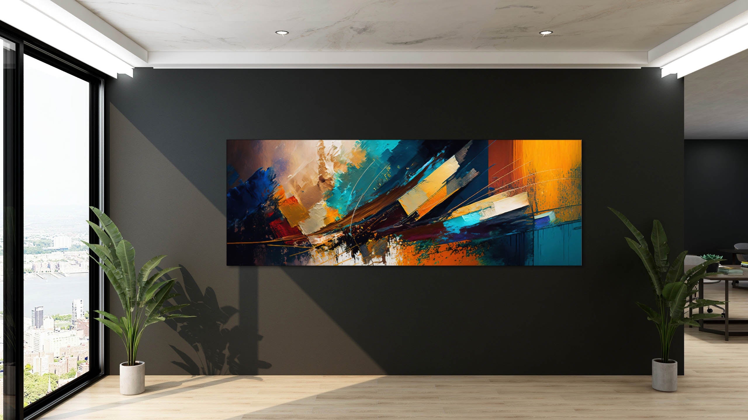 Wall Art Abstract wing-Large Canvas Wall art- Fine Art-