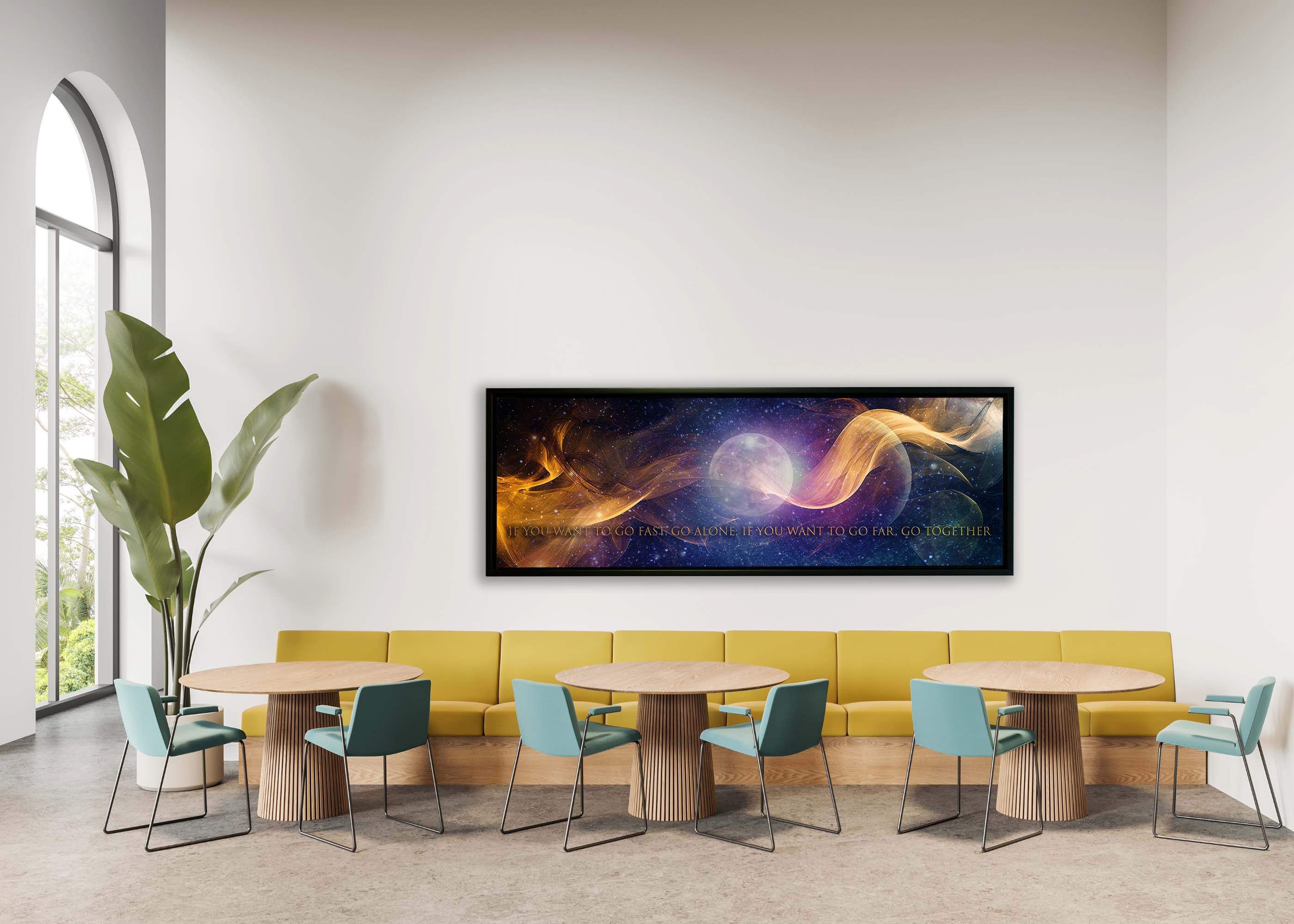 Wall Art-Inspiration Quote-Large Canvas