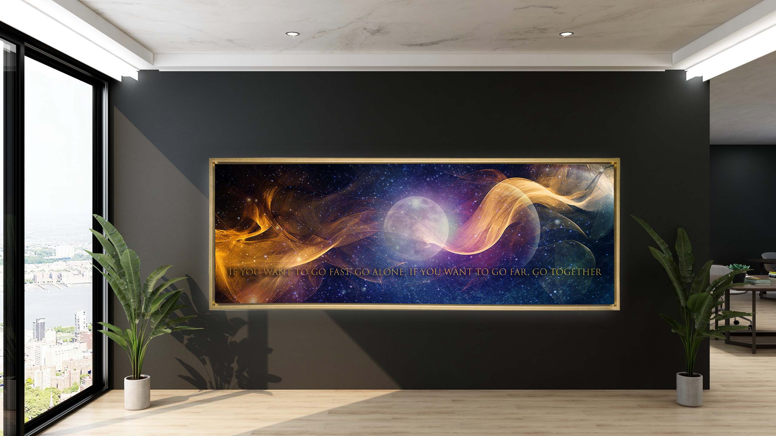 Wall Art-Inspiration Quote-Large Canvas