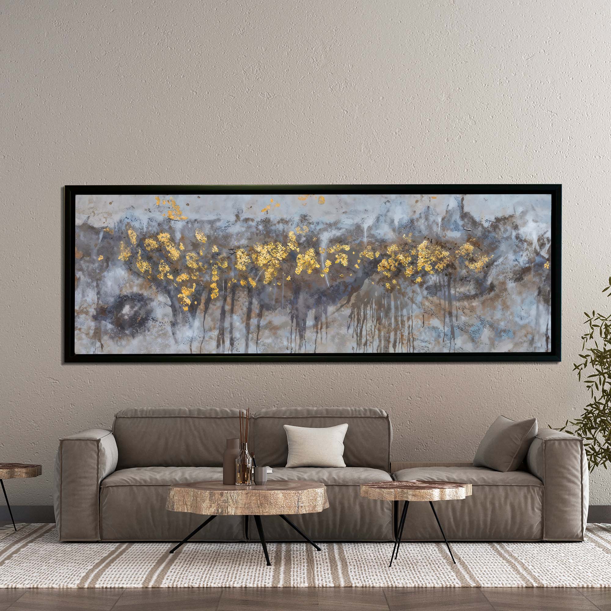 Wall art- Abstract Trees Canvas-Artwork