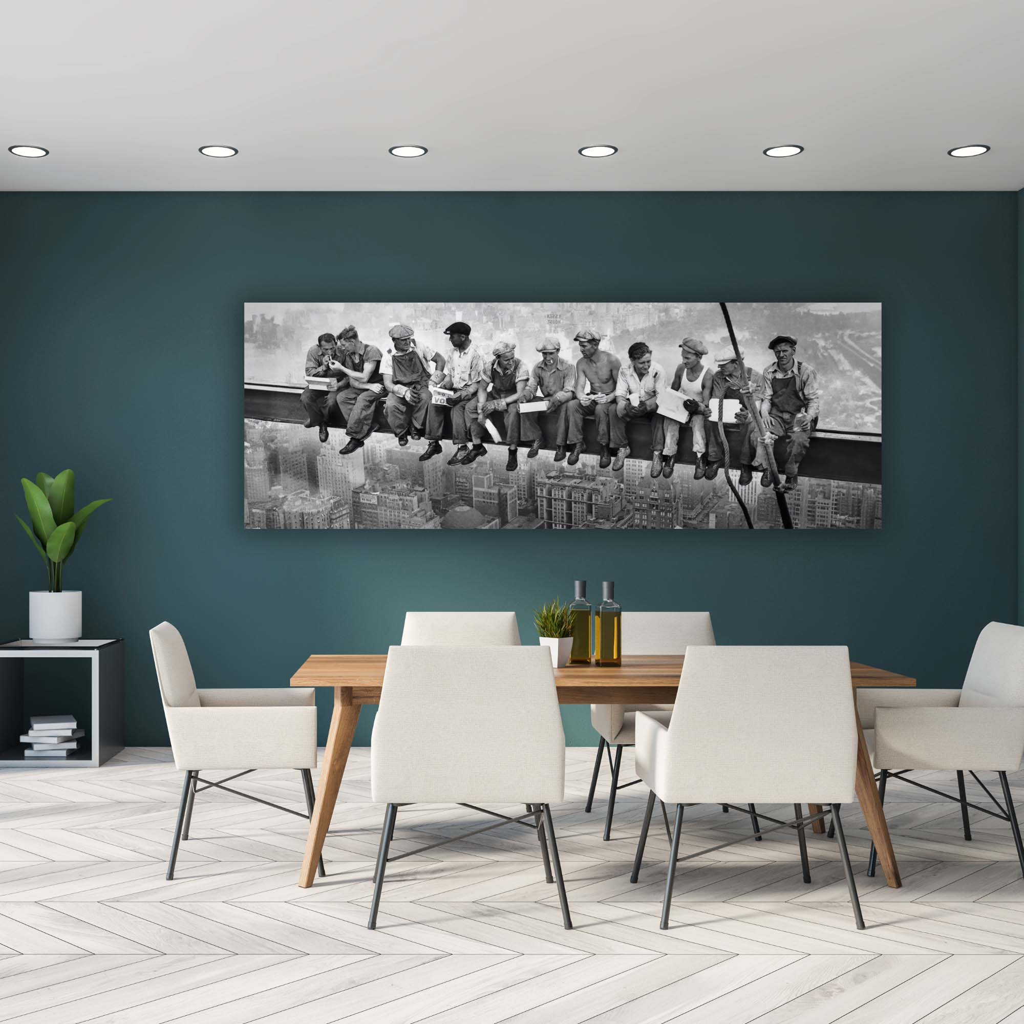 Wall art-Iconic " Lunch" photograph