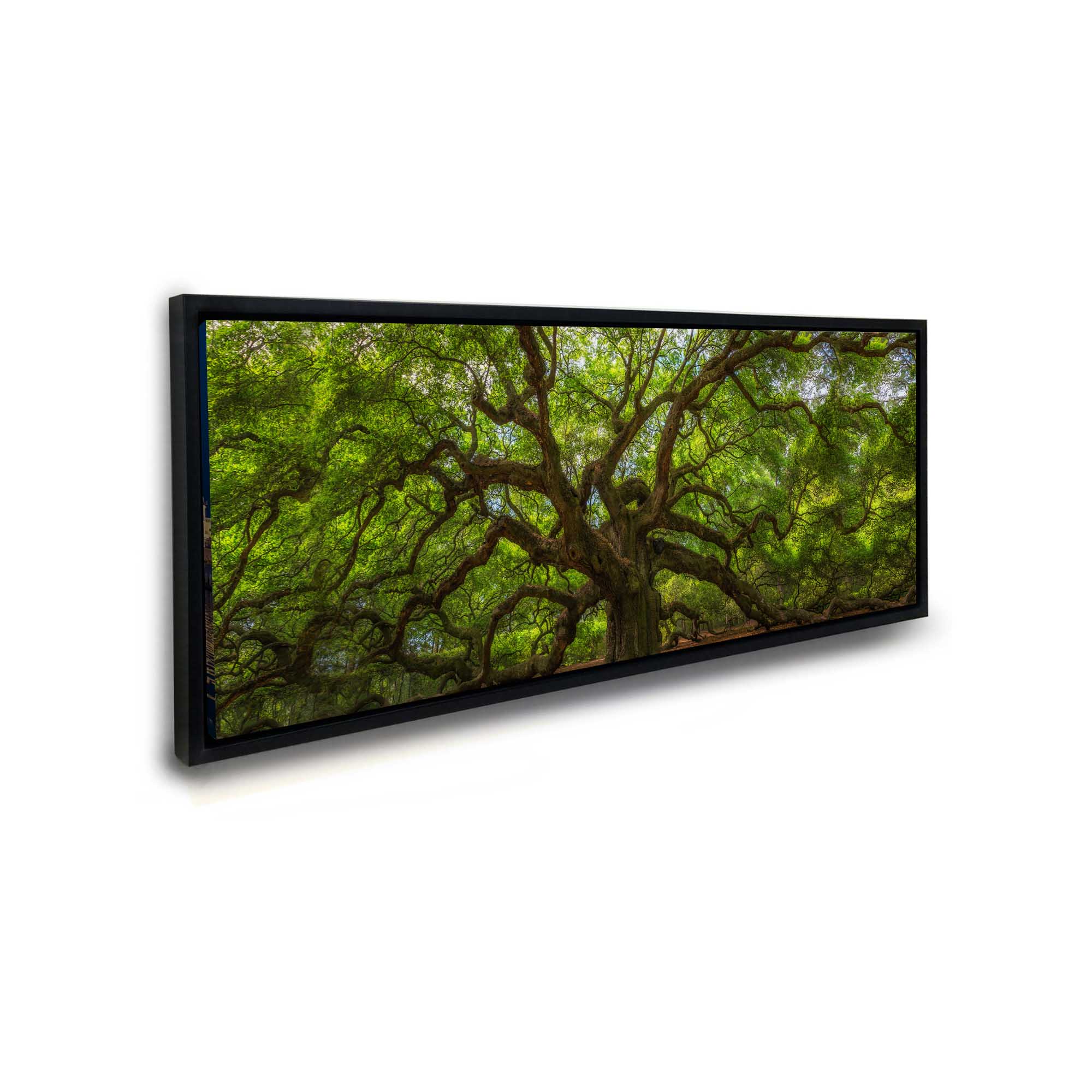 Wall Art Angel Tree 72" x 24" Canvas Print