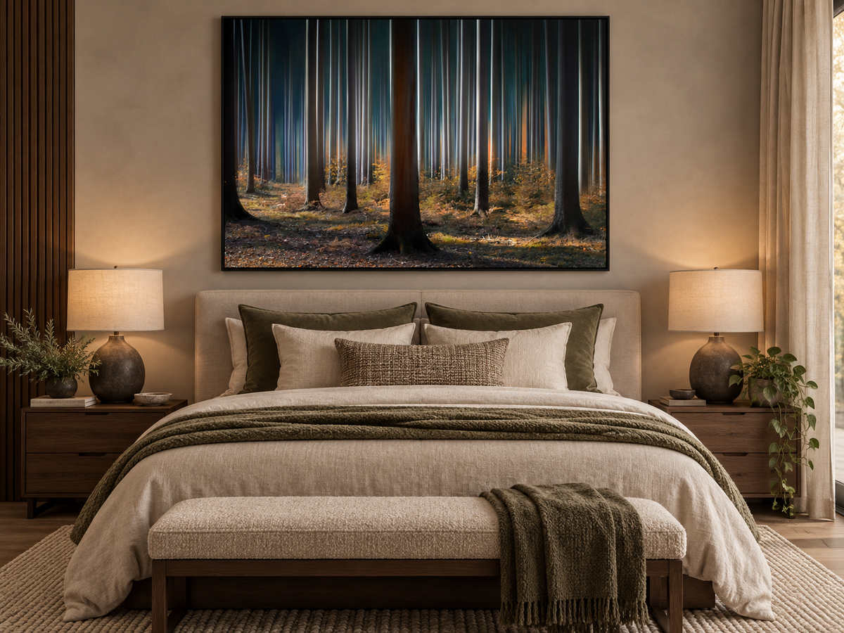 "Mystic Wood" Canvas Wall Art by Carsten Meyerdierks – landscape wall art, additional artwork view 6