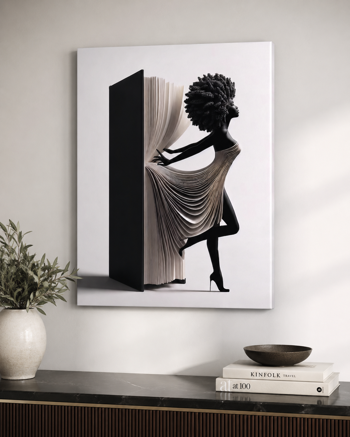 Wall Art New Chapter" 36" x 47" Fine Art Canvas