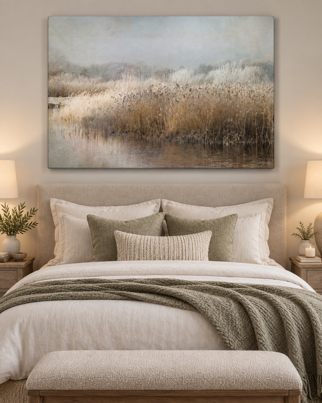 Winter Morning – landscape wall art, additional artwork view 6
