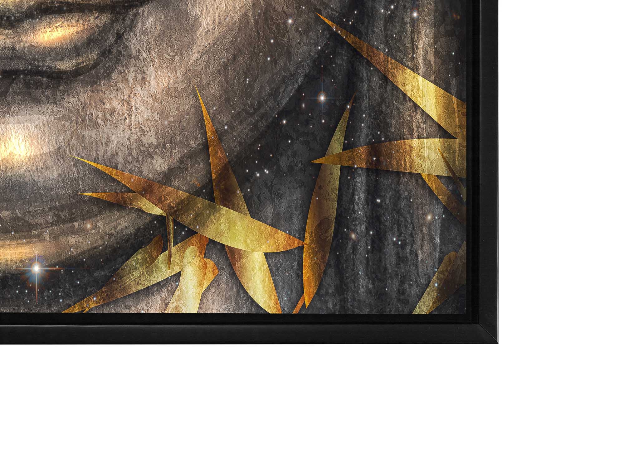 Wall Art -Canvas Pint Gold Buddha- Artwork