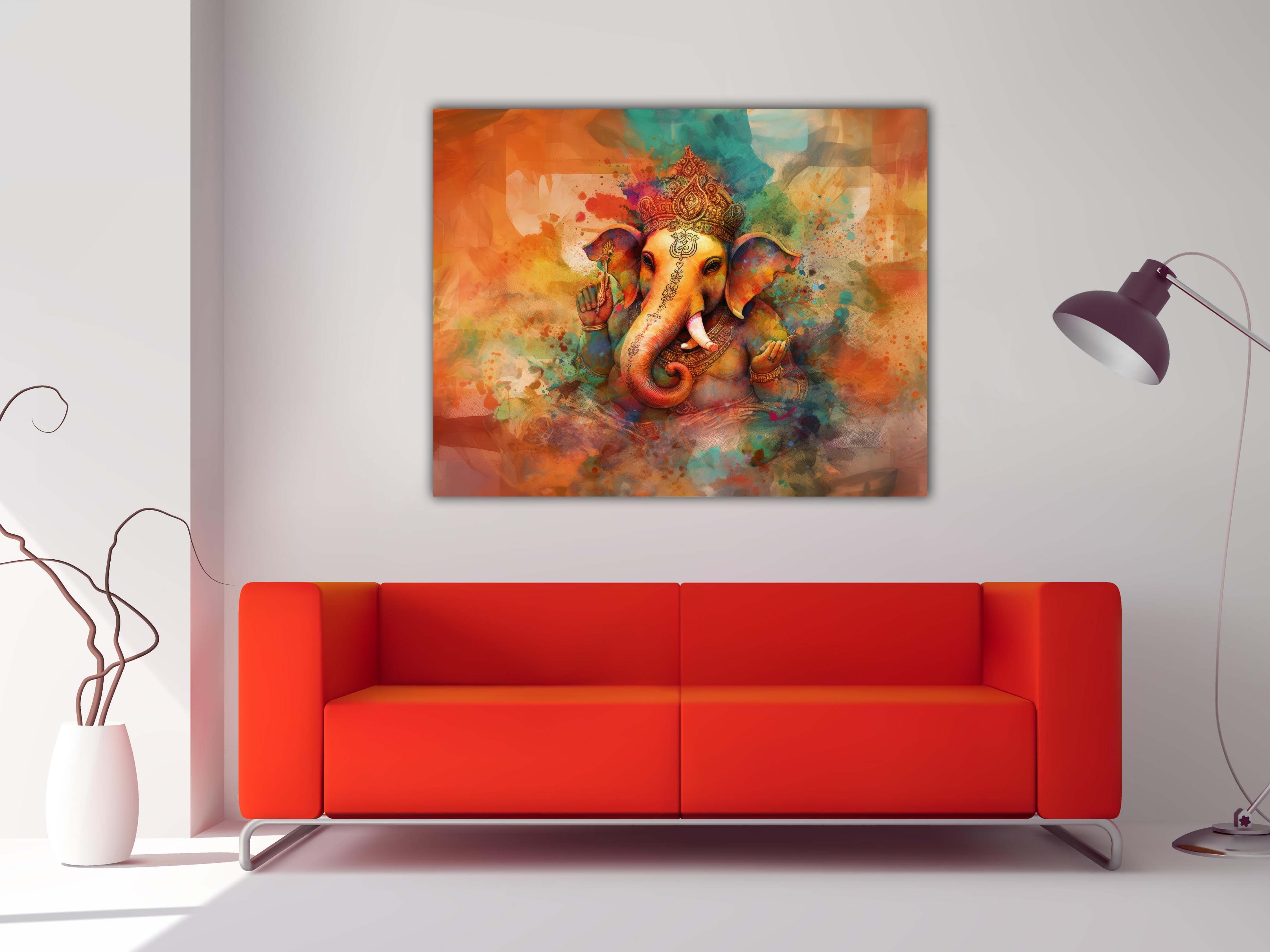 wall art Ganesh Indian Art