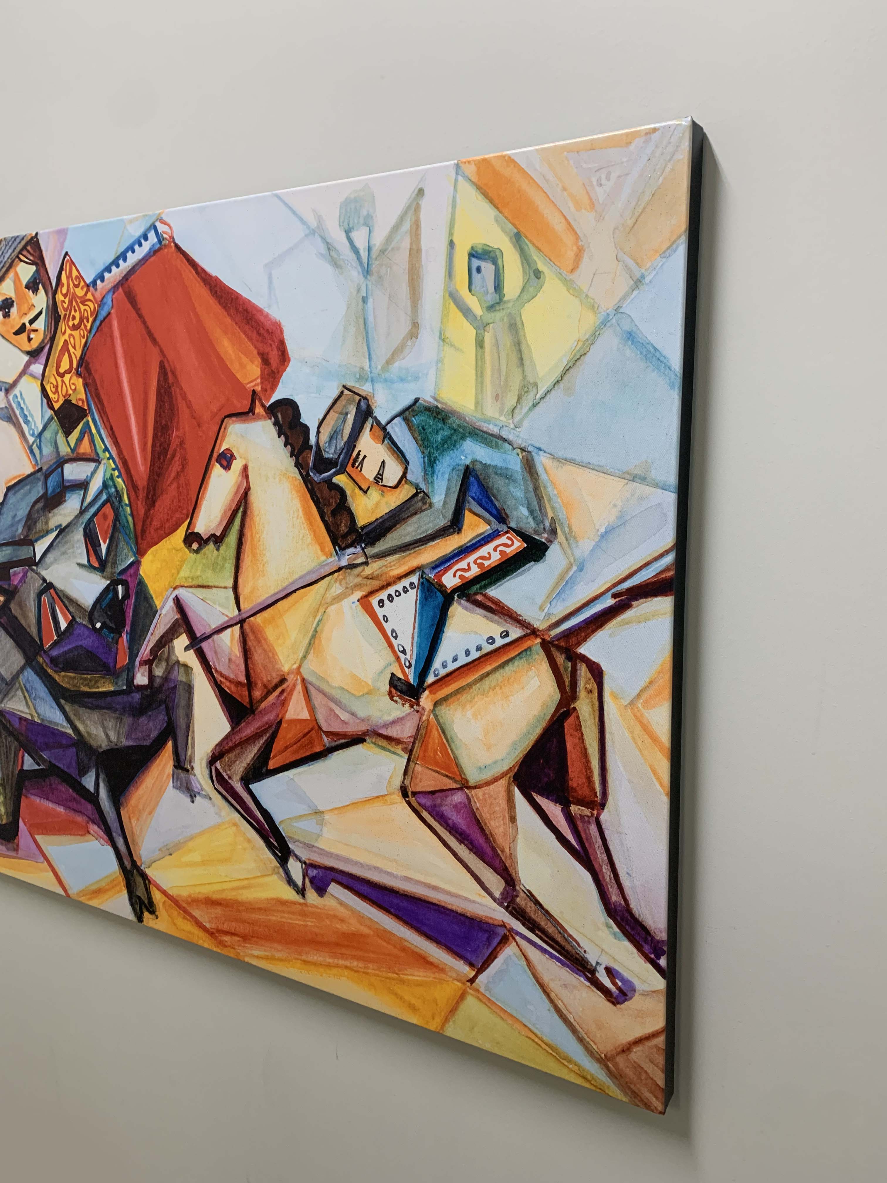 Picasso I - Fine Art Canvas-Artwork print-RGB varnish