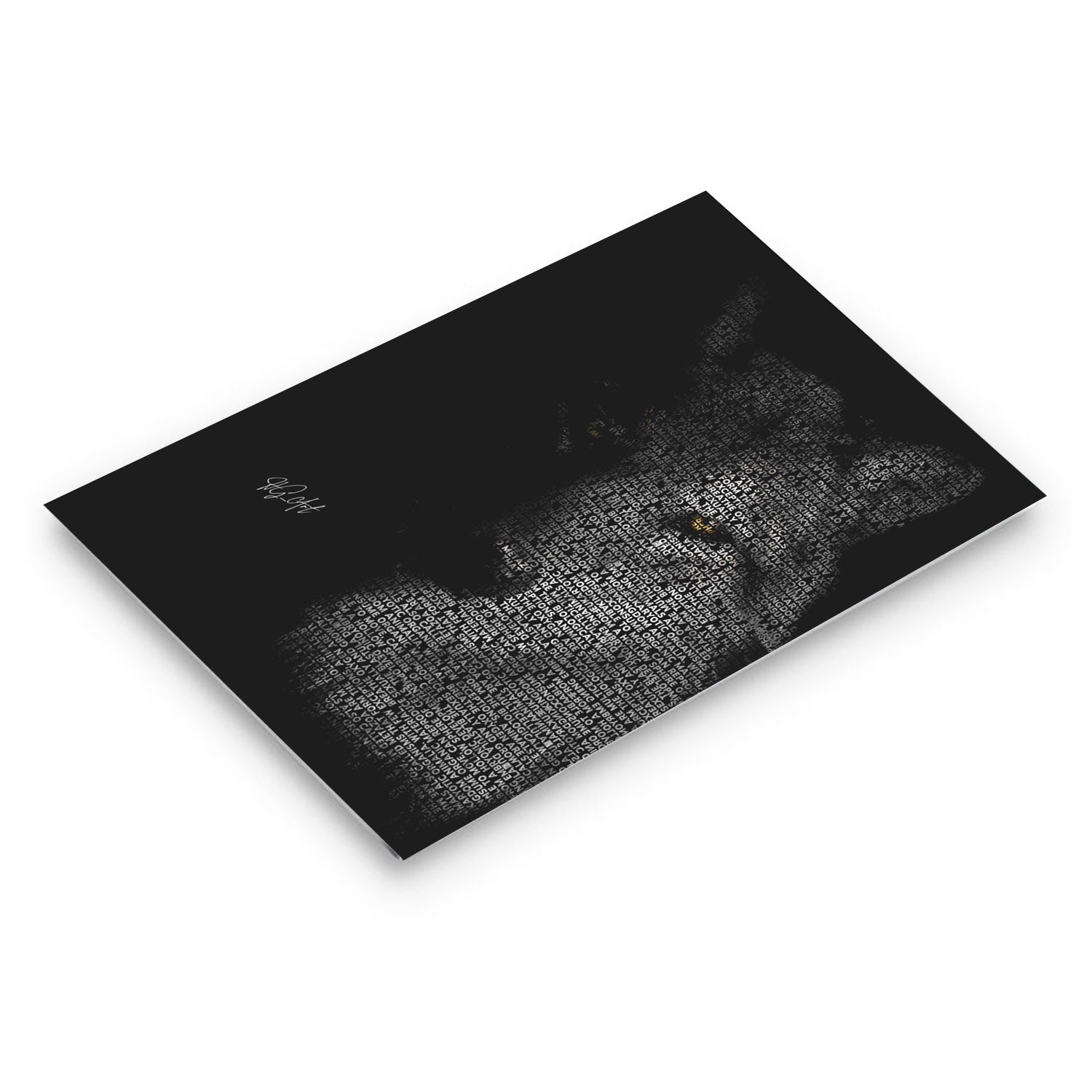 Metal Print Wolf
