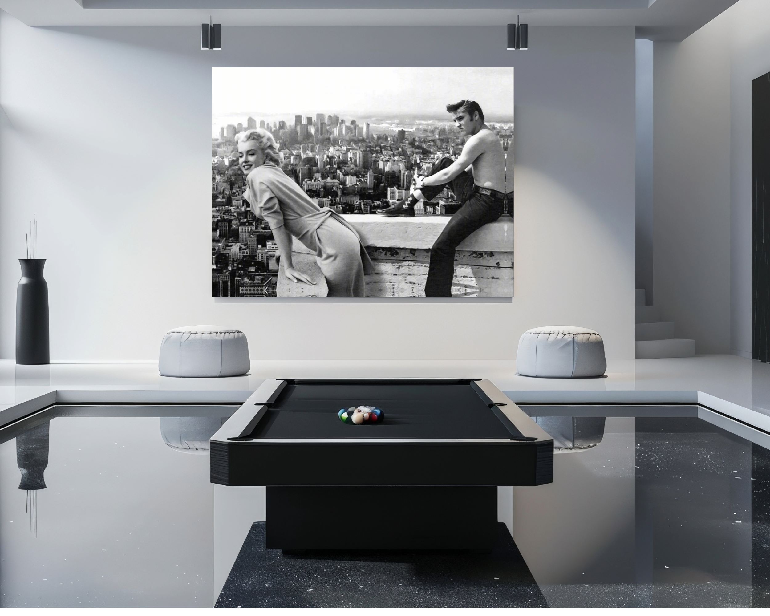 Sample Marilyn and Elvis Wall Decor