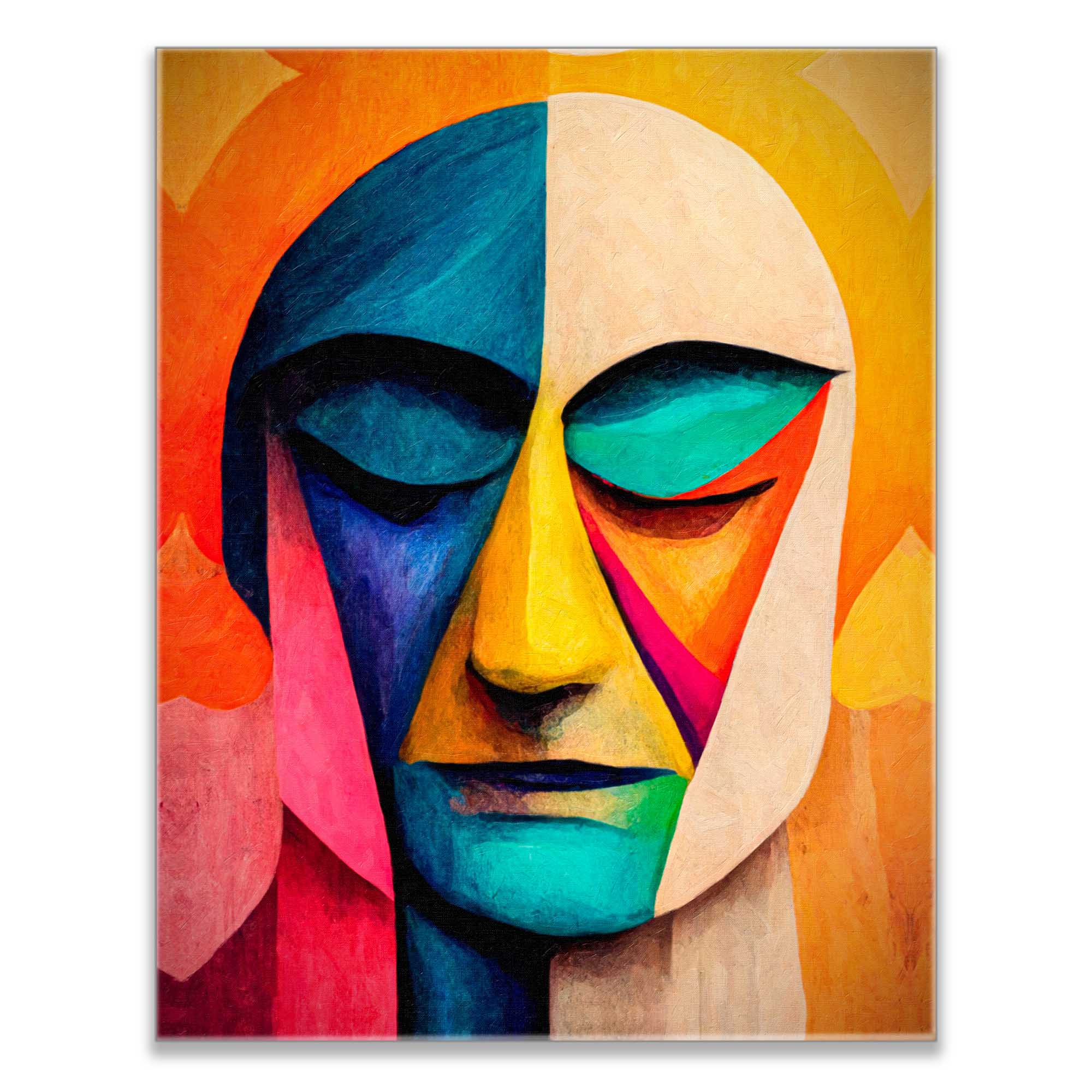 Picasso II face wall Art