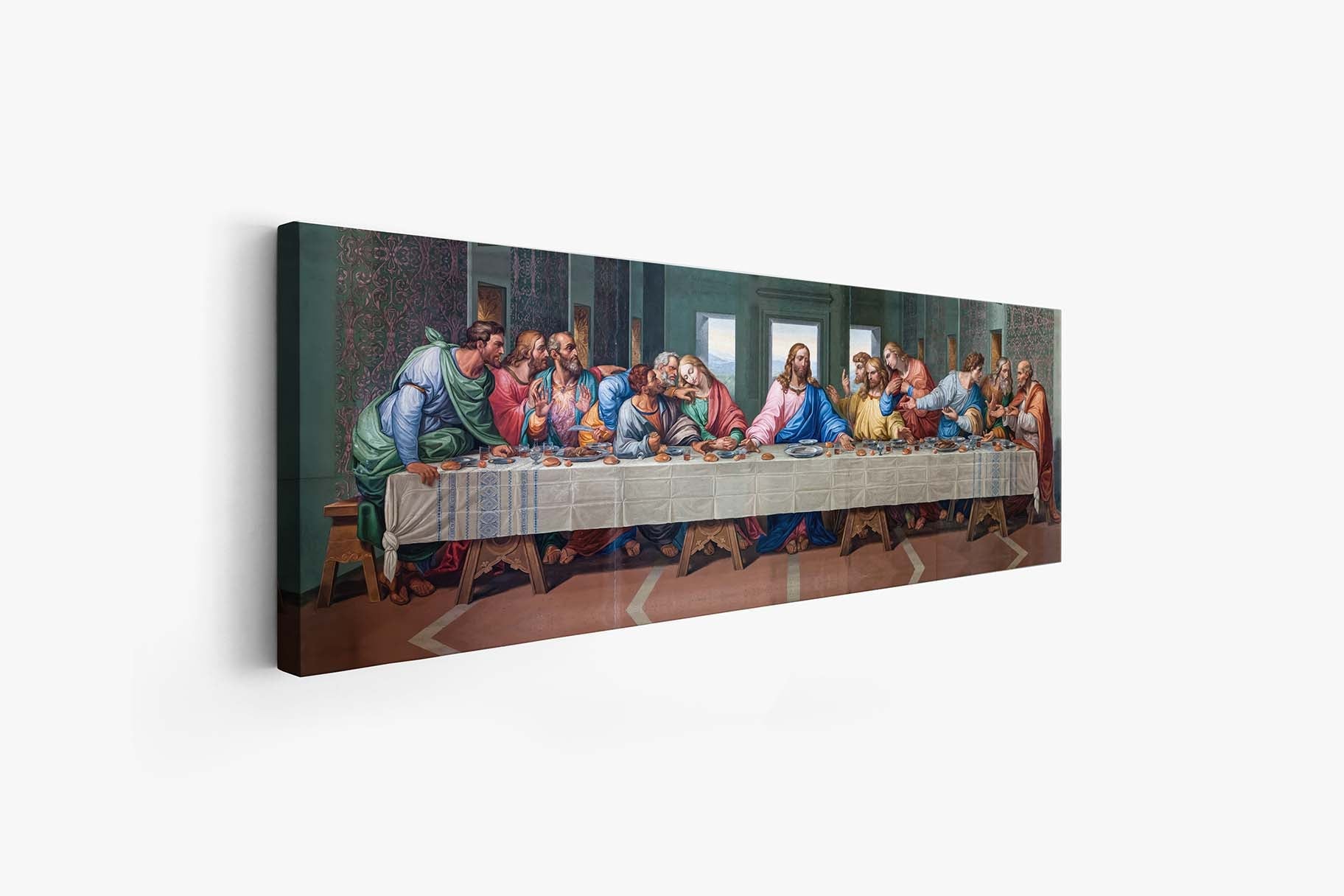 Wall Art last supper canvas in Gallery Wrap
