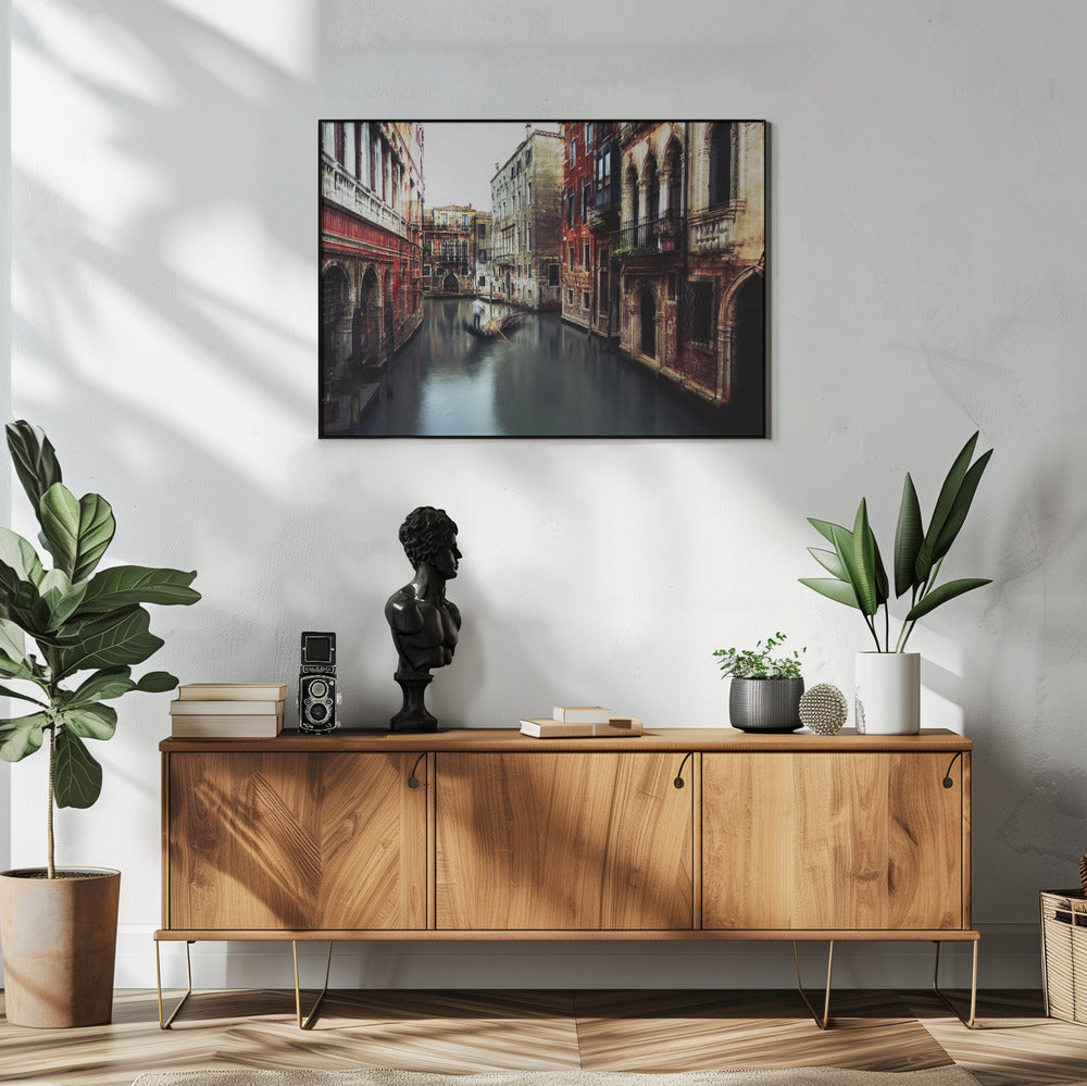 sample Wall art The Gondolier on Canvas Palette