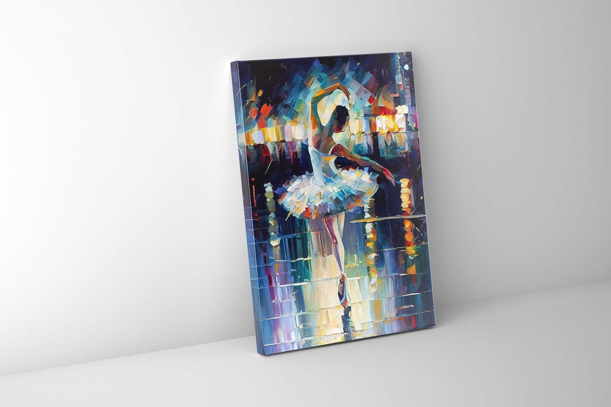Wall Art Ballet Dancer -Fine Art Canvas Print-