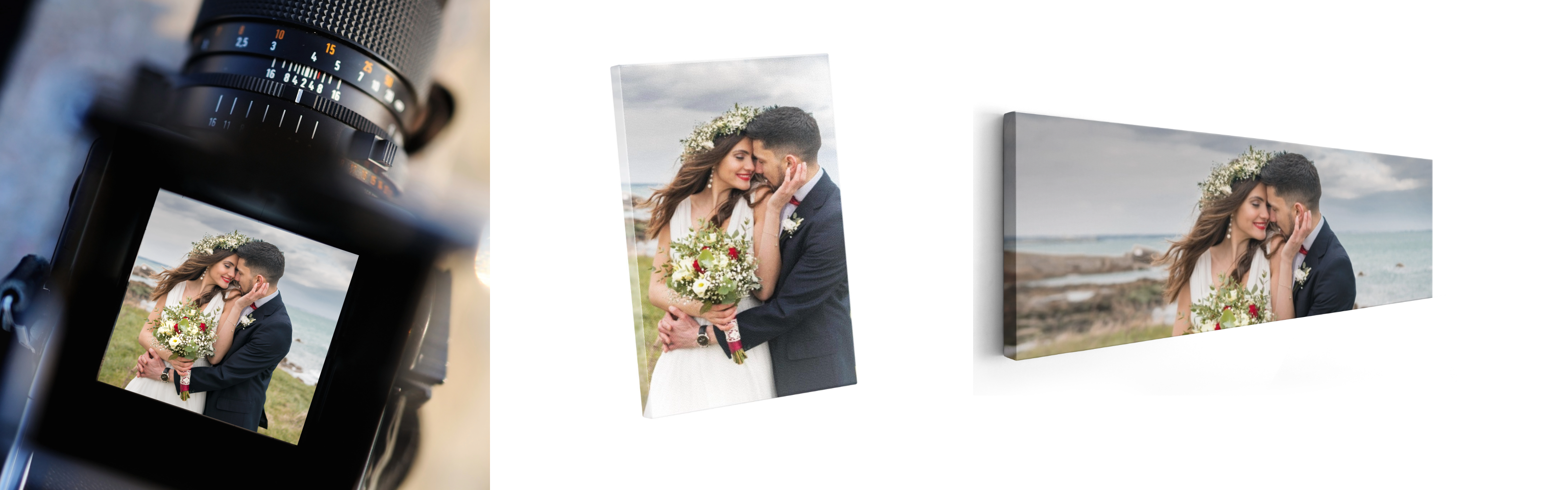 Printing wedding photo on Canvas shipping to Vancouver, Surrey, Calgary, Edmonton, Saskatchewan, Manitoba, Winnipeg, Newfoundland, Price Edward Island