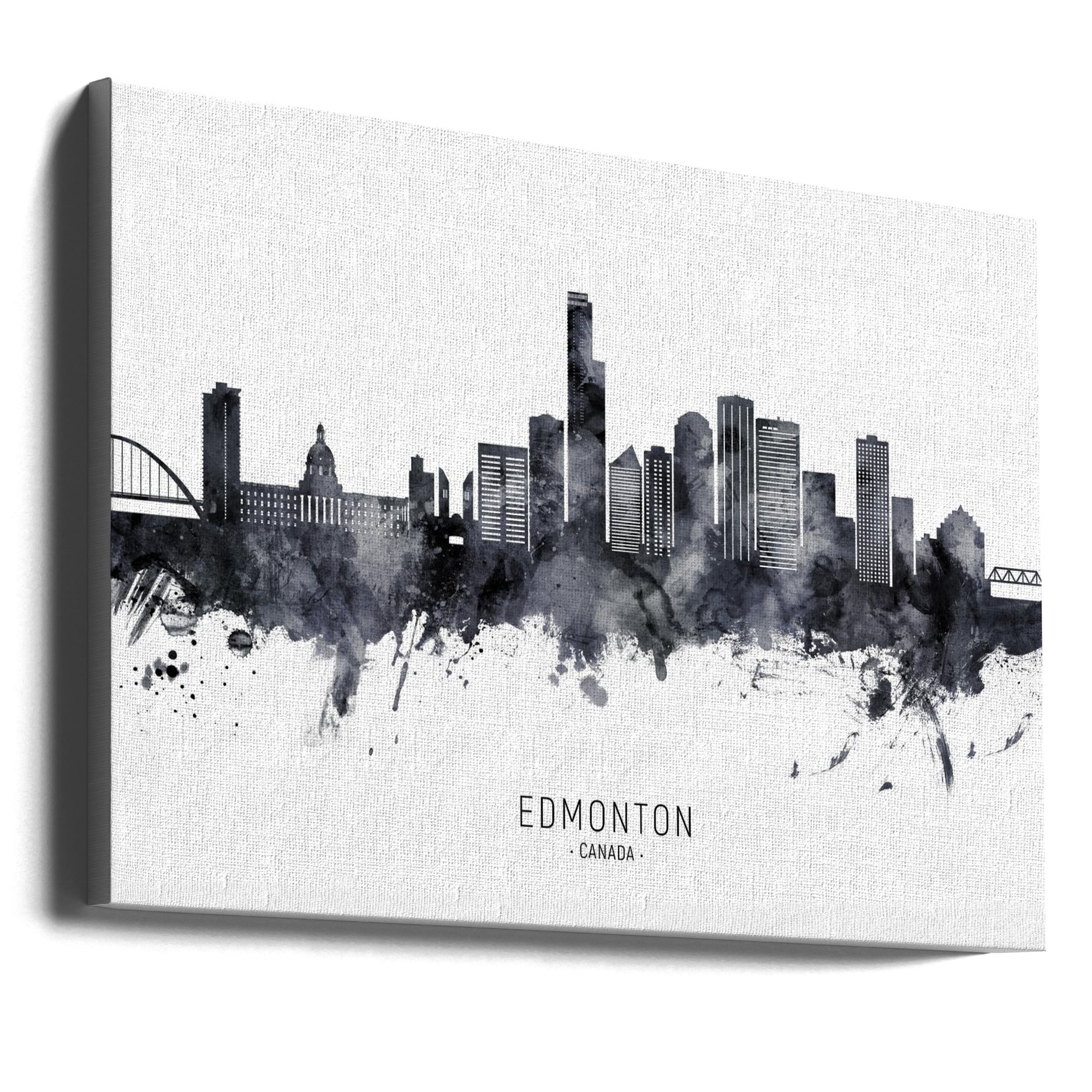 Wall art Edmonton Canada Skyline
