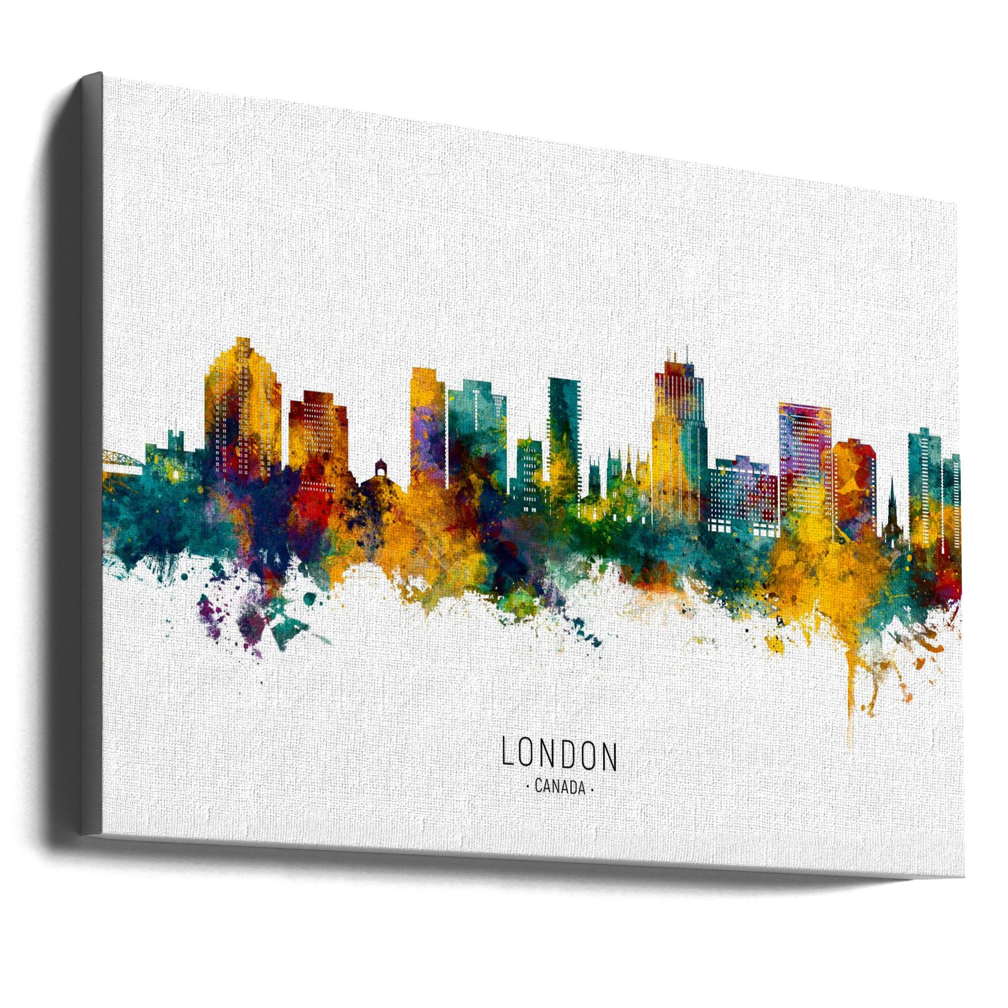 Wall art London Canada Skyline