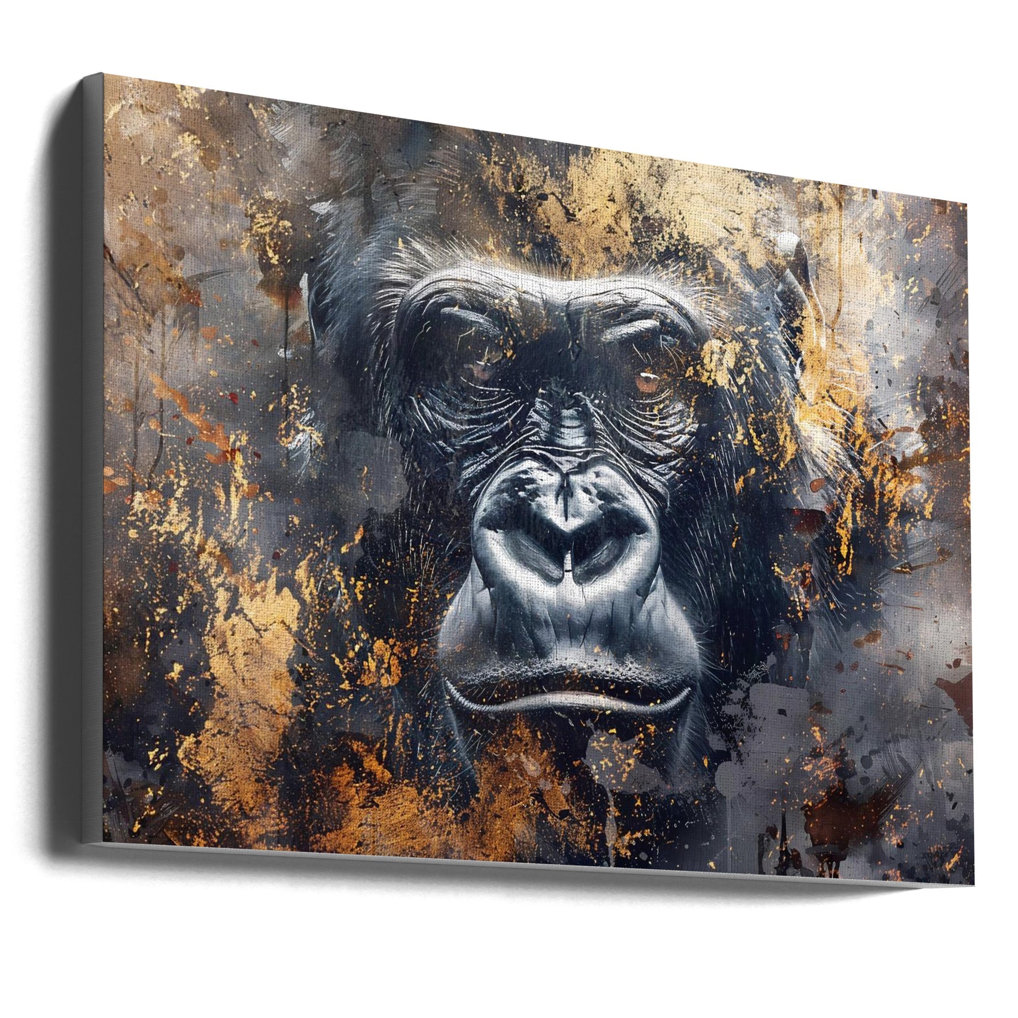 Abstract Art Canvas Print-wall-art-animal-vintage-art-illustration-wallart-03-36X24