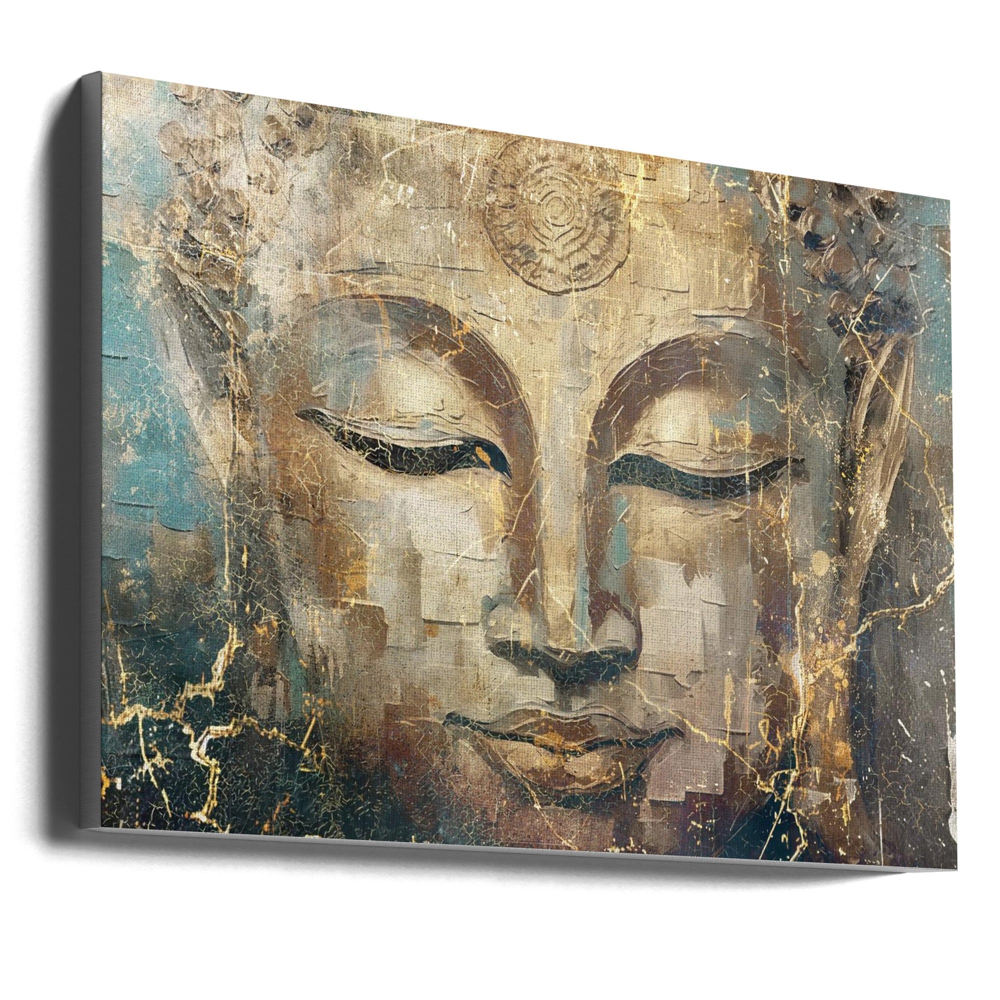 Surreal Fable Abstract Art Illustration Wallart 015 Wall Artwork Gallery Wrapped (Ready to Hang)