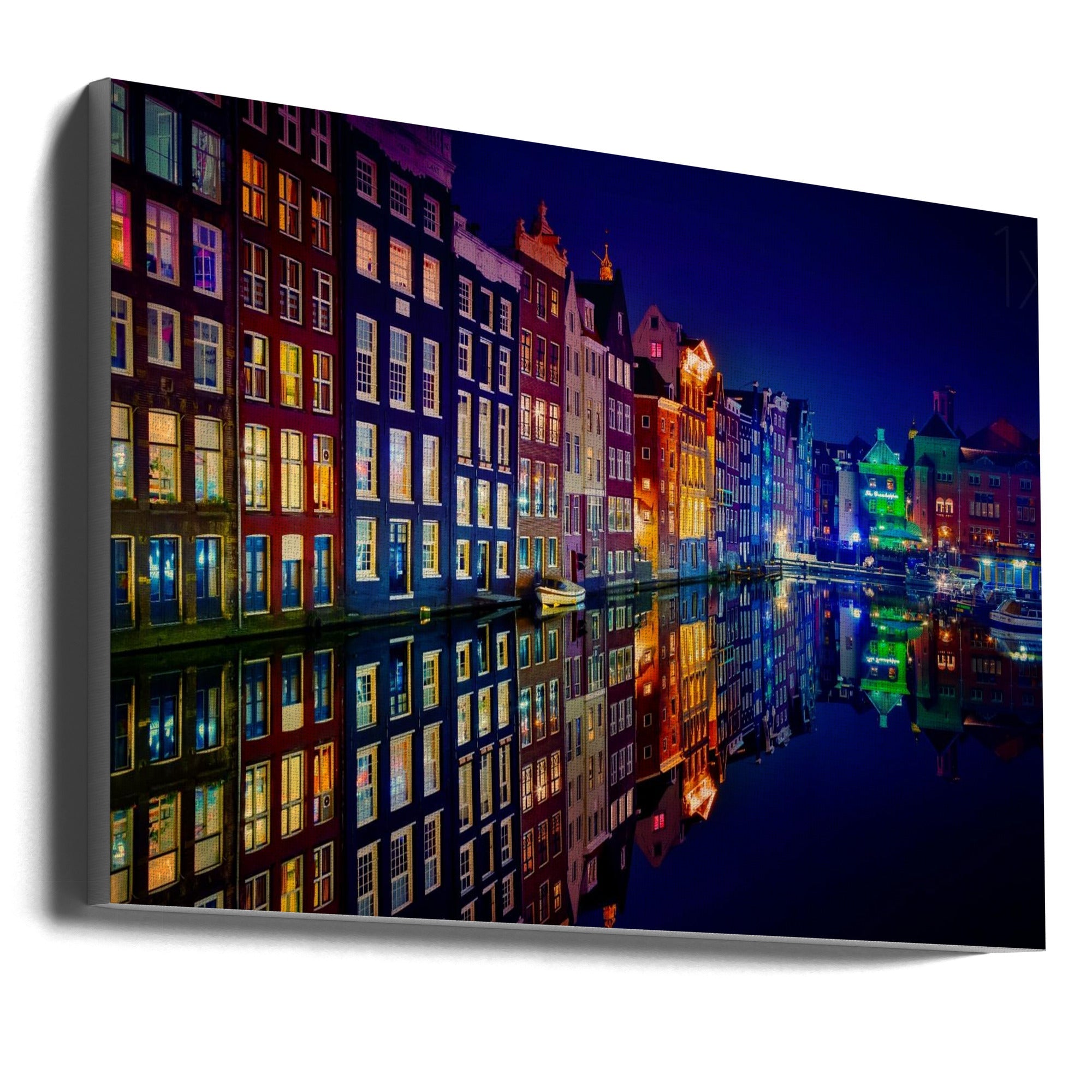 Wall ArtAmsterdam 36X24inch Gallery Wrapped (Ready to Hang)