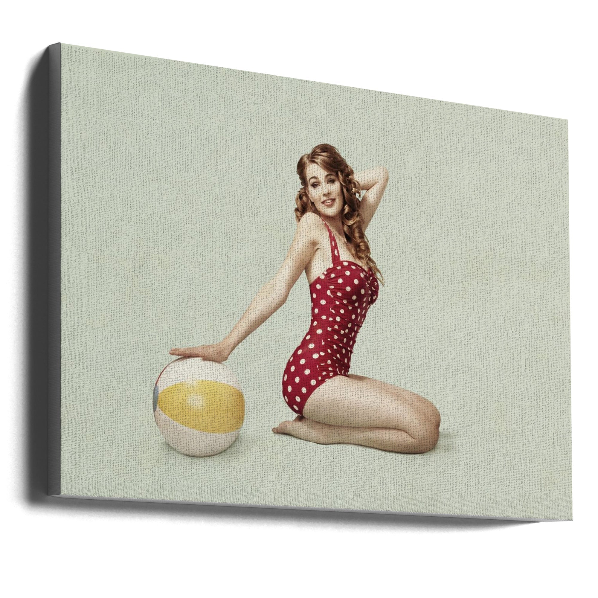 Beach Pin up Wall Artwork Gallery Wrapped (Ready to Hang)
