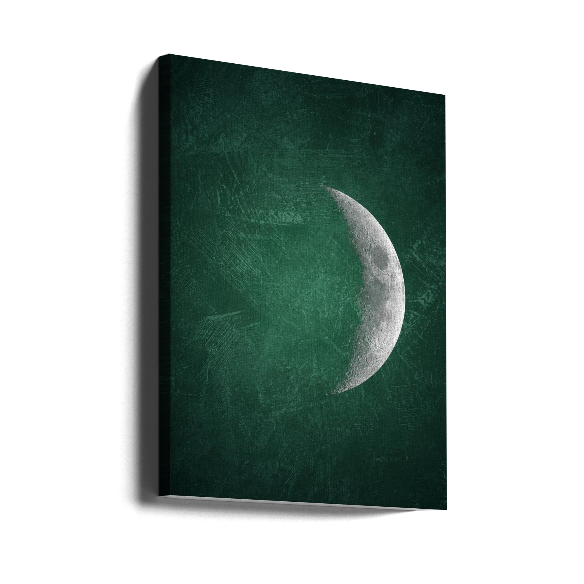 Jade Moon No5 Wall Artwork Gallery Wrapped (Ready to Hang)