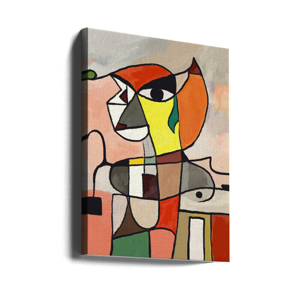 Wall art Colorful Geometric Shapes