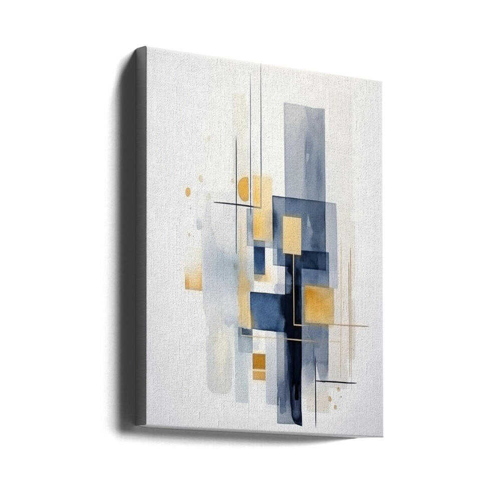 Wall art Blue Geometric 1