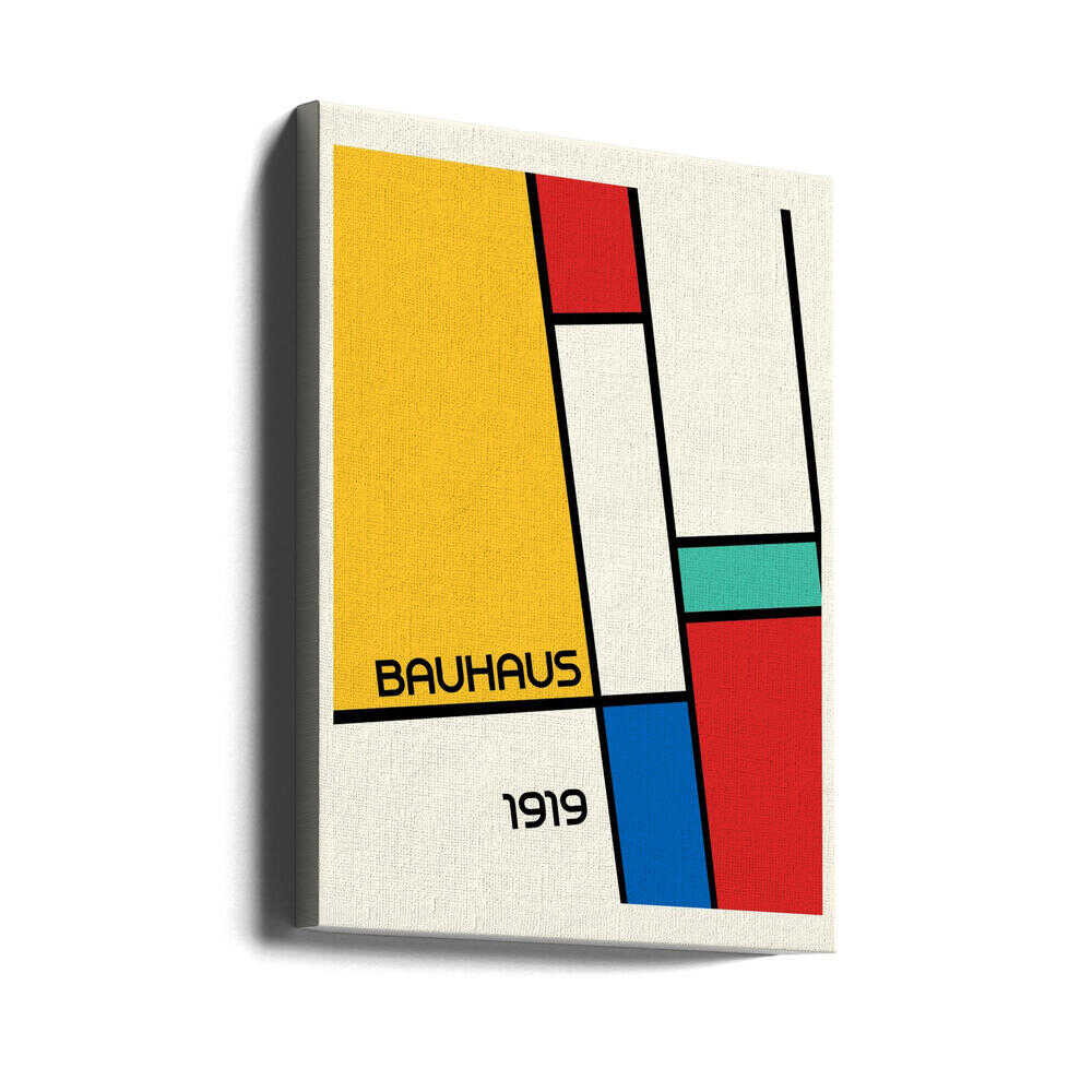 Wall art Bauhaus Geometric Design Retro