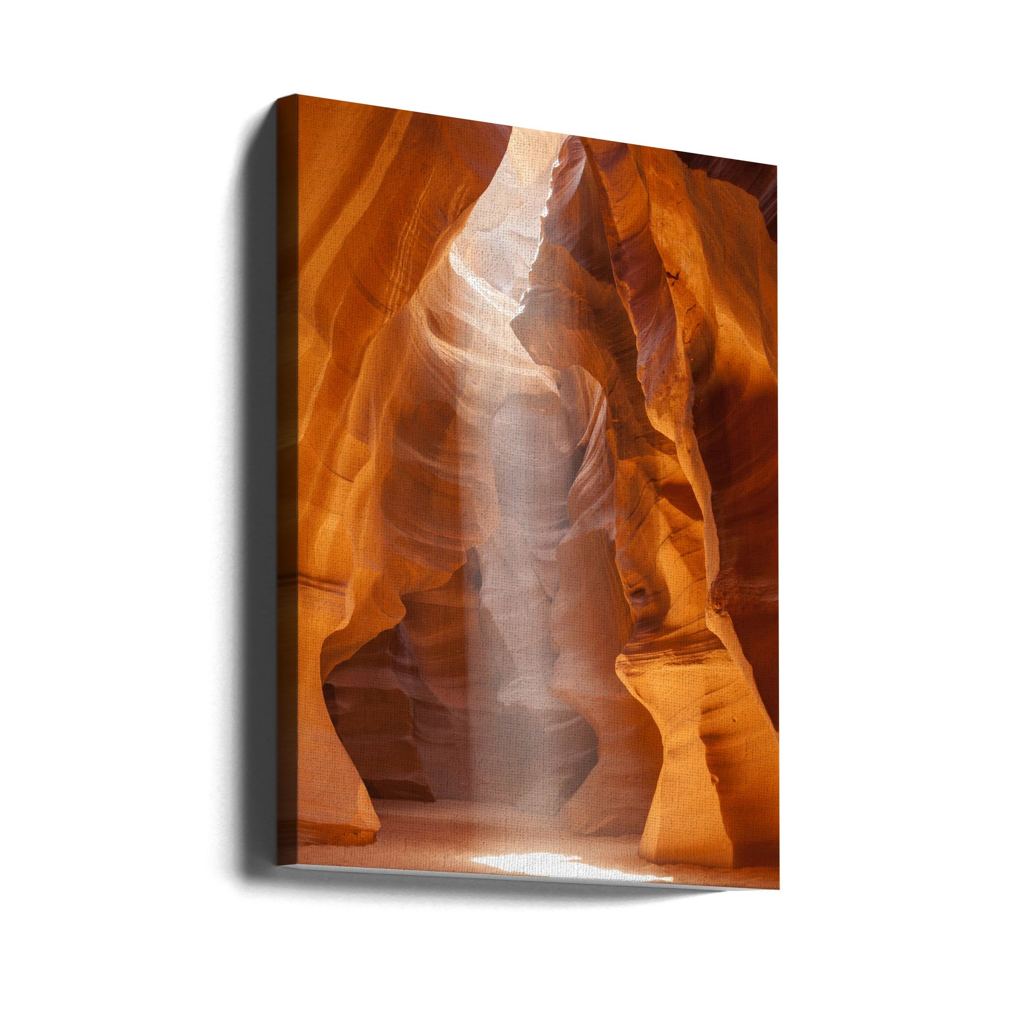 Landscape Photography Canvas Print-wall-art-antelope-canyon-unique-lightbeam-24X36
