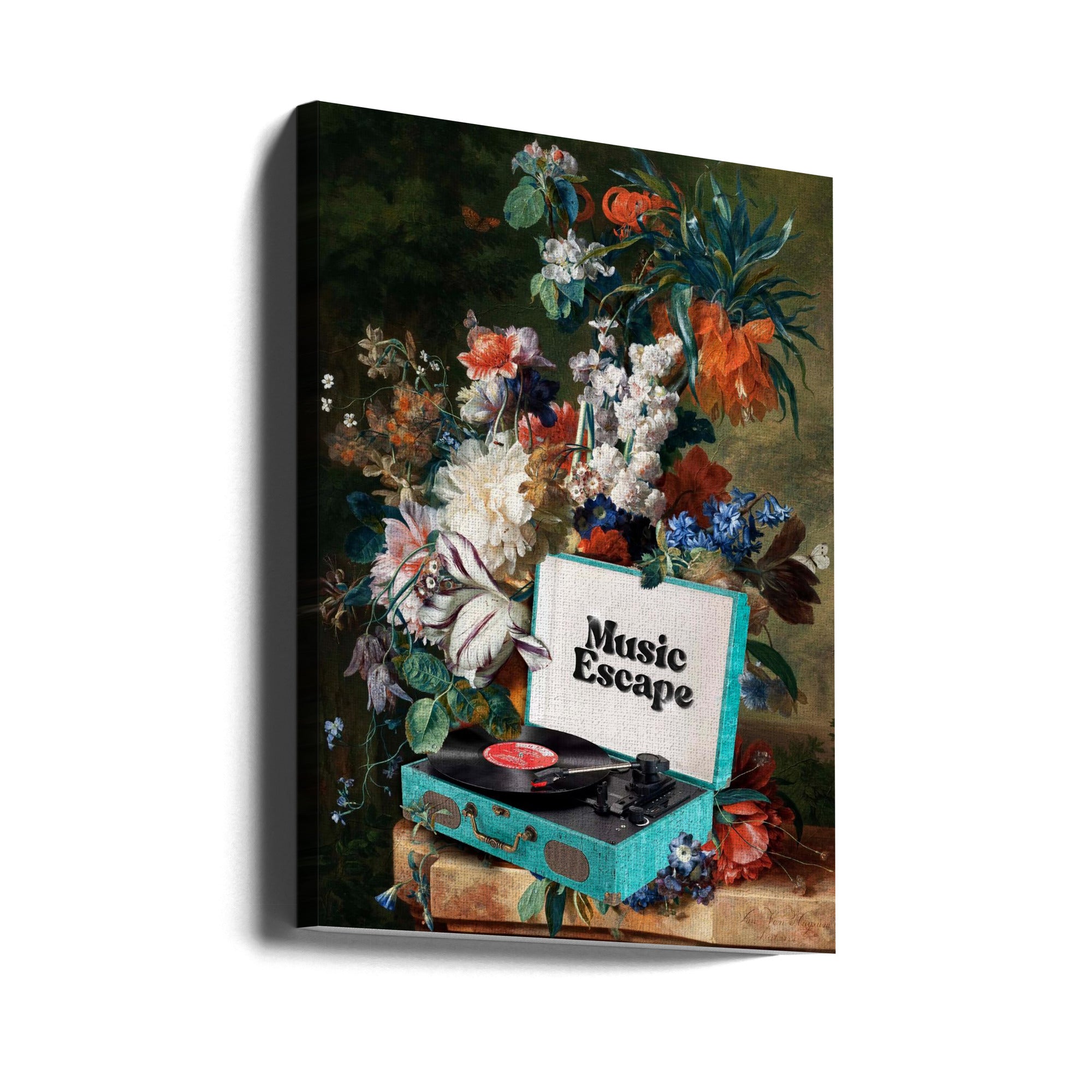 Wall art Music Escape Canvas Print