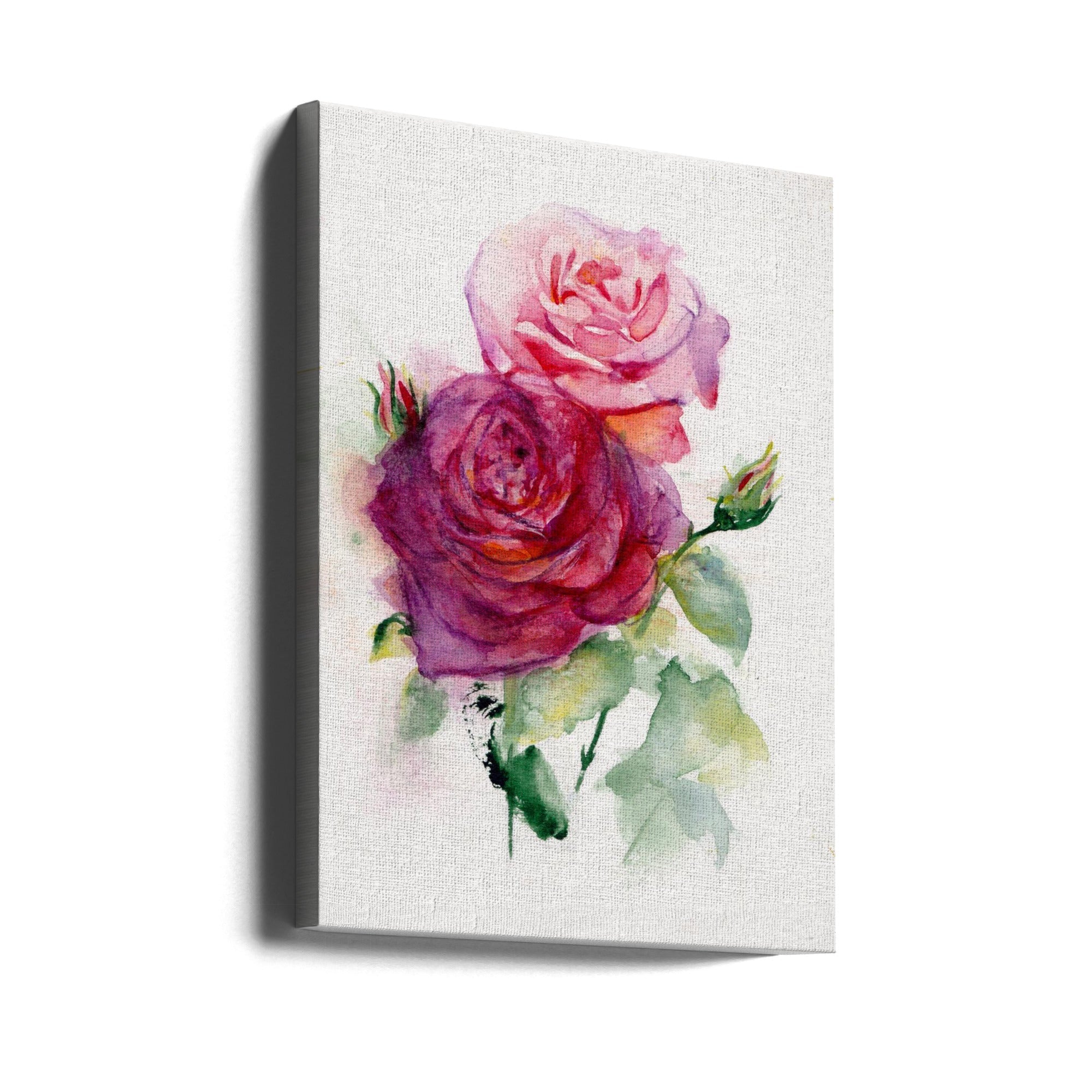 Rose June Wall Artwork Gallery Wrapped (Ready to Hang)