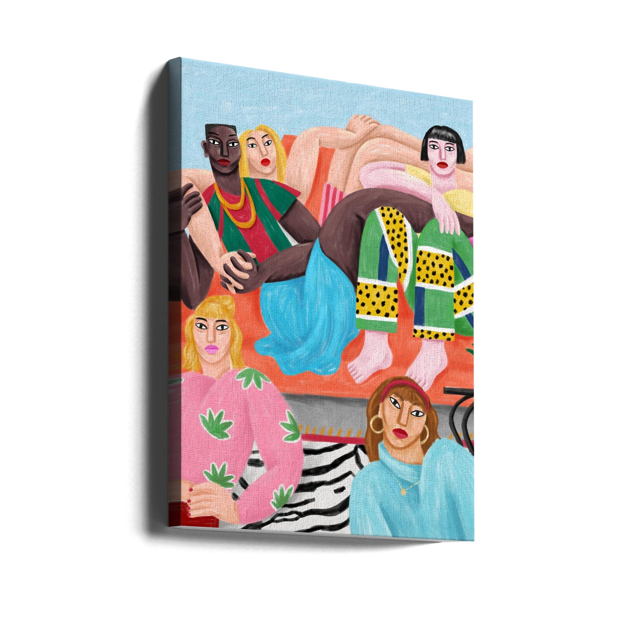 La Coloc Wall Artwork Gallery Wrapped (Ready to Hang)