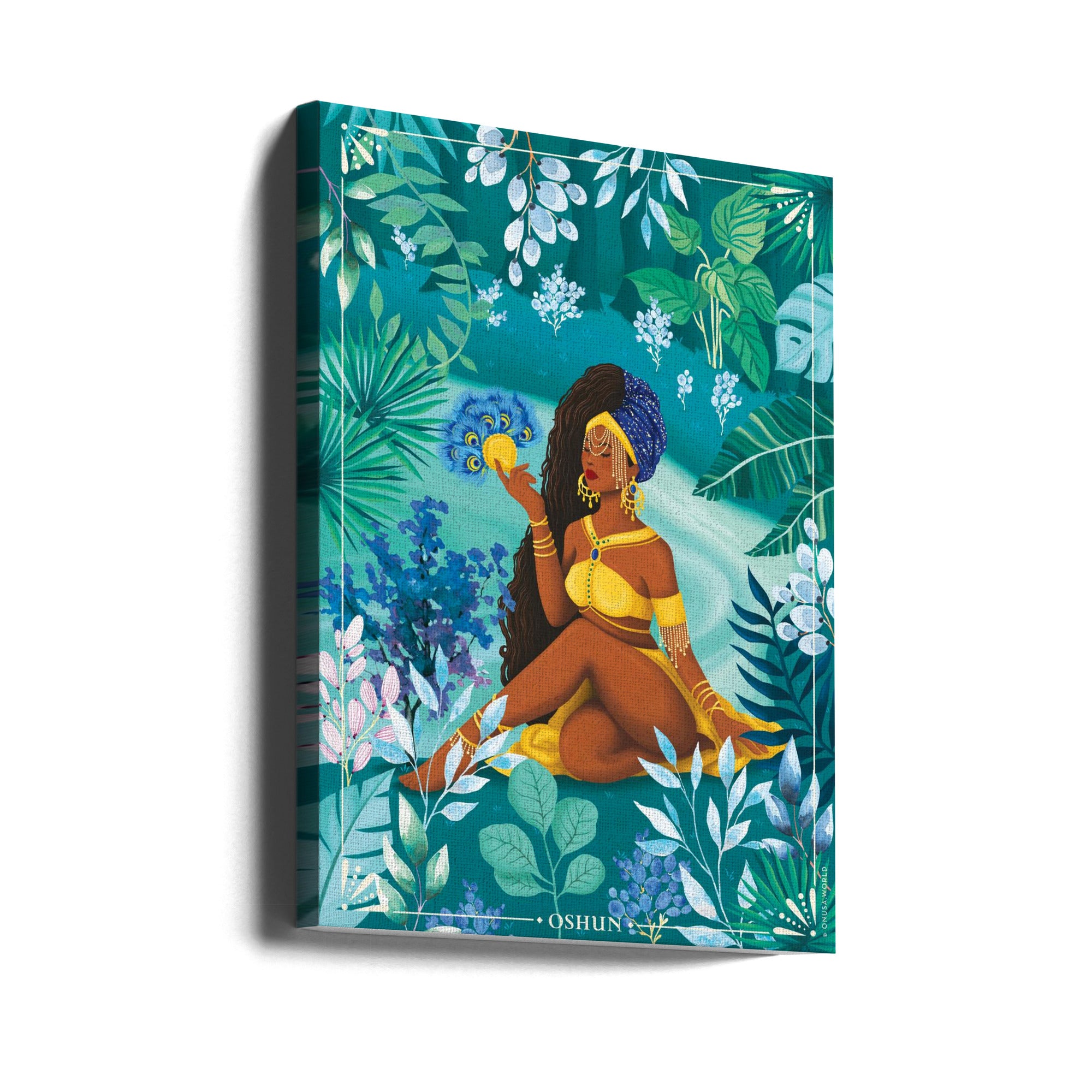 Wall art Oshun Orisha Goddess