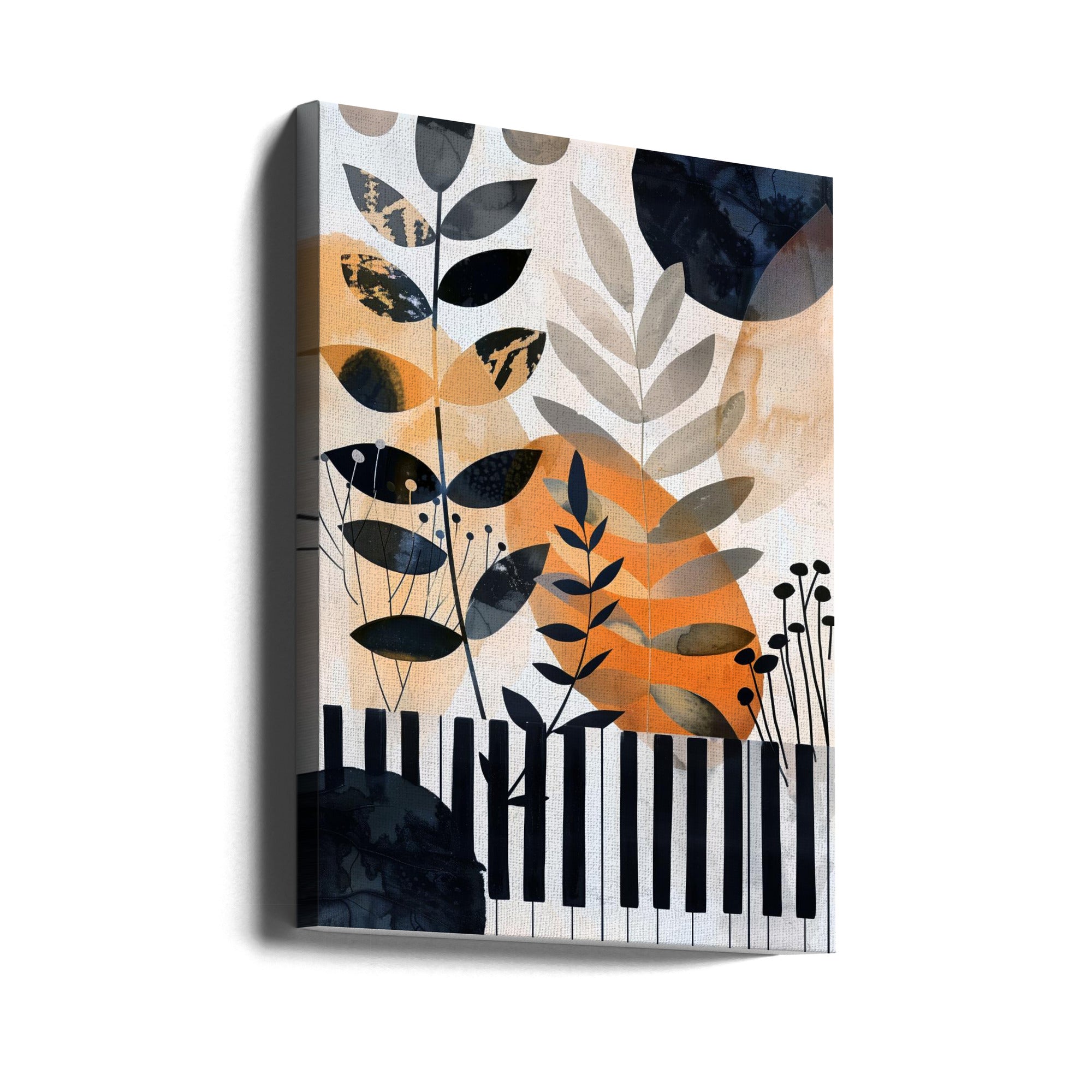 Wall art Muzyka Piano 1 Canvas Print