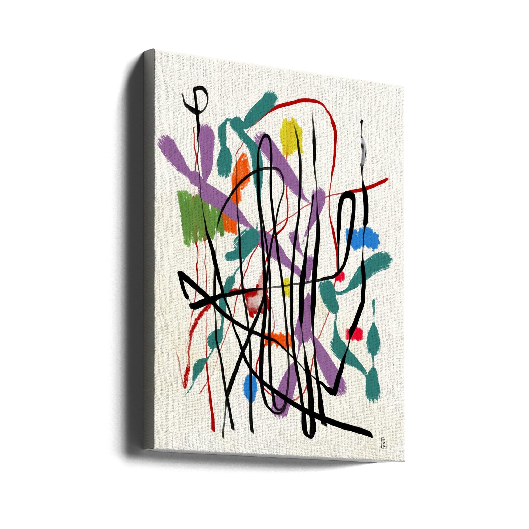 Abstract Art Canvas Print-wall-art-august-5th-24X36inches