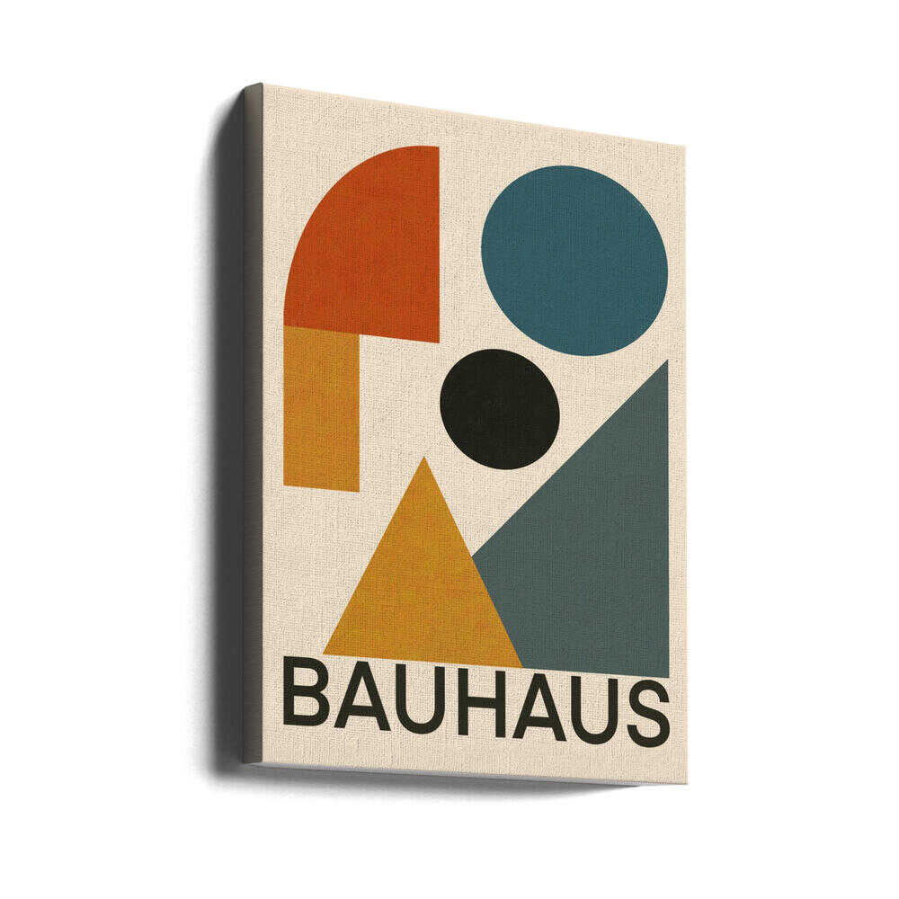 Wall art Geometric Bauhaus Composition