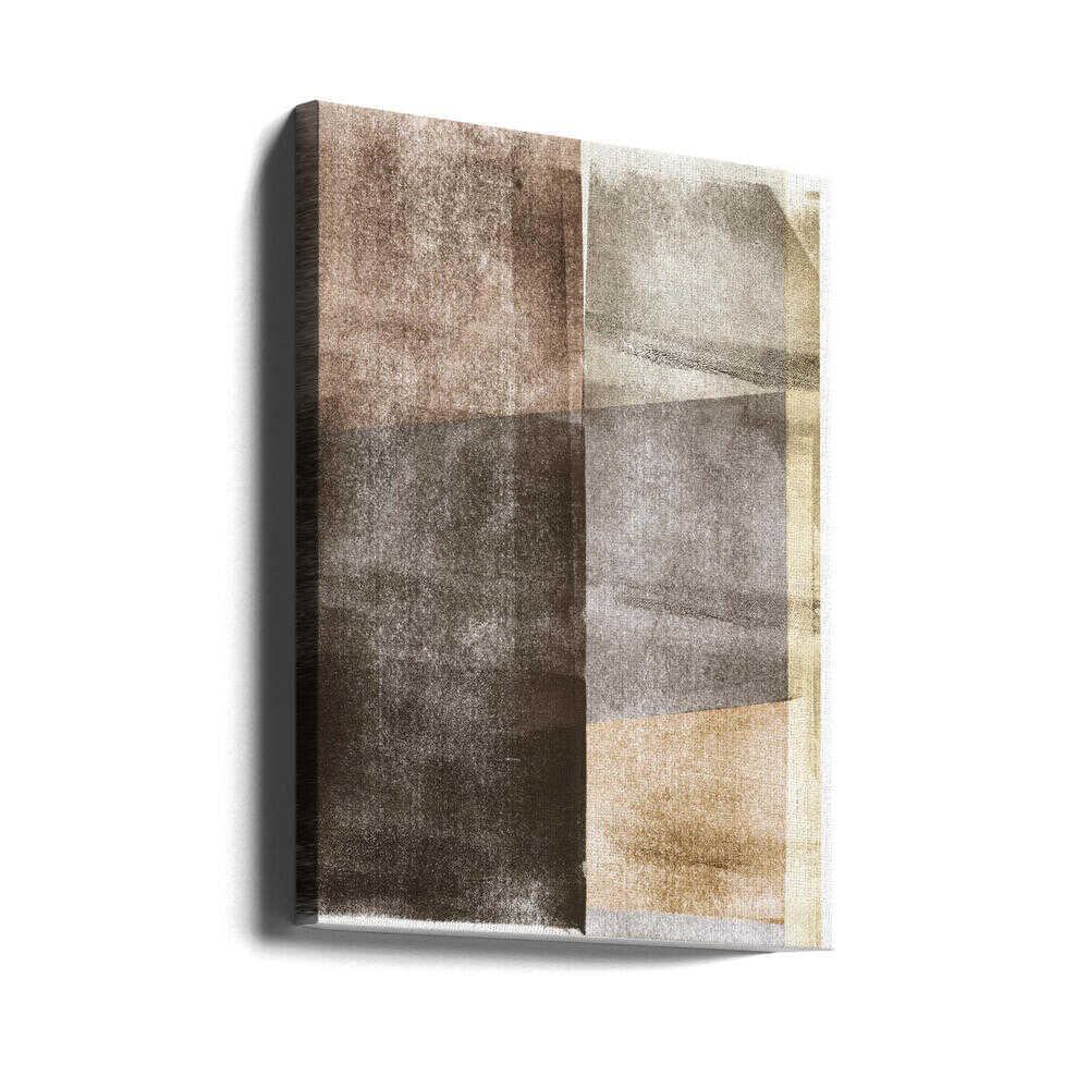 Wall art Earth Tones Texture Shapes