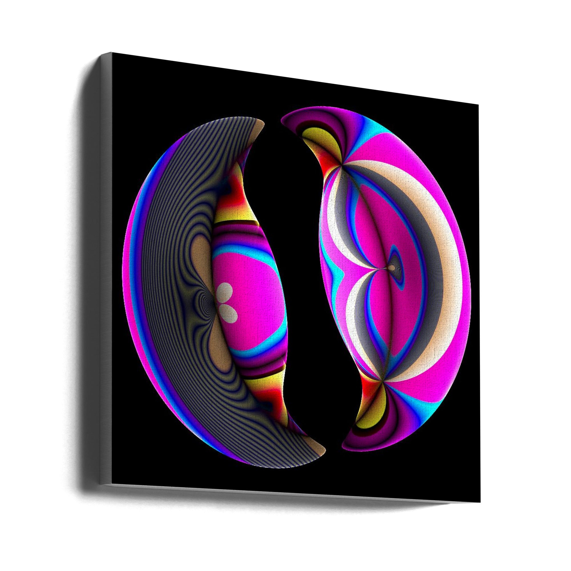 Broken Mirror Wall Artwork Gallery Wrapped (Ready to Hang)