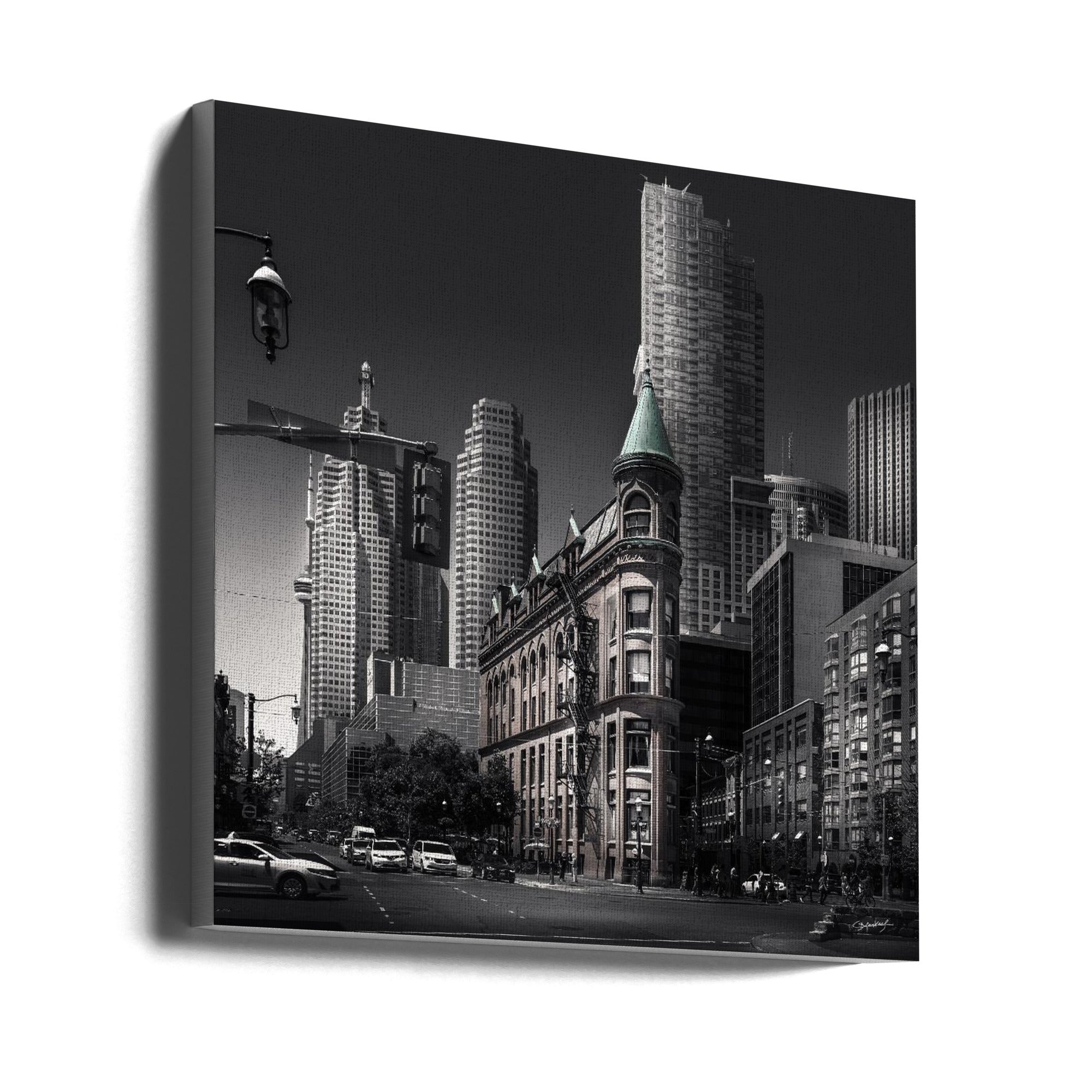 Wall art Canadian Flatiron Canvas Wall Art