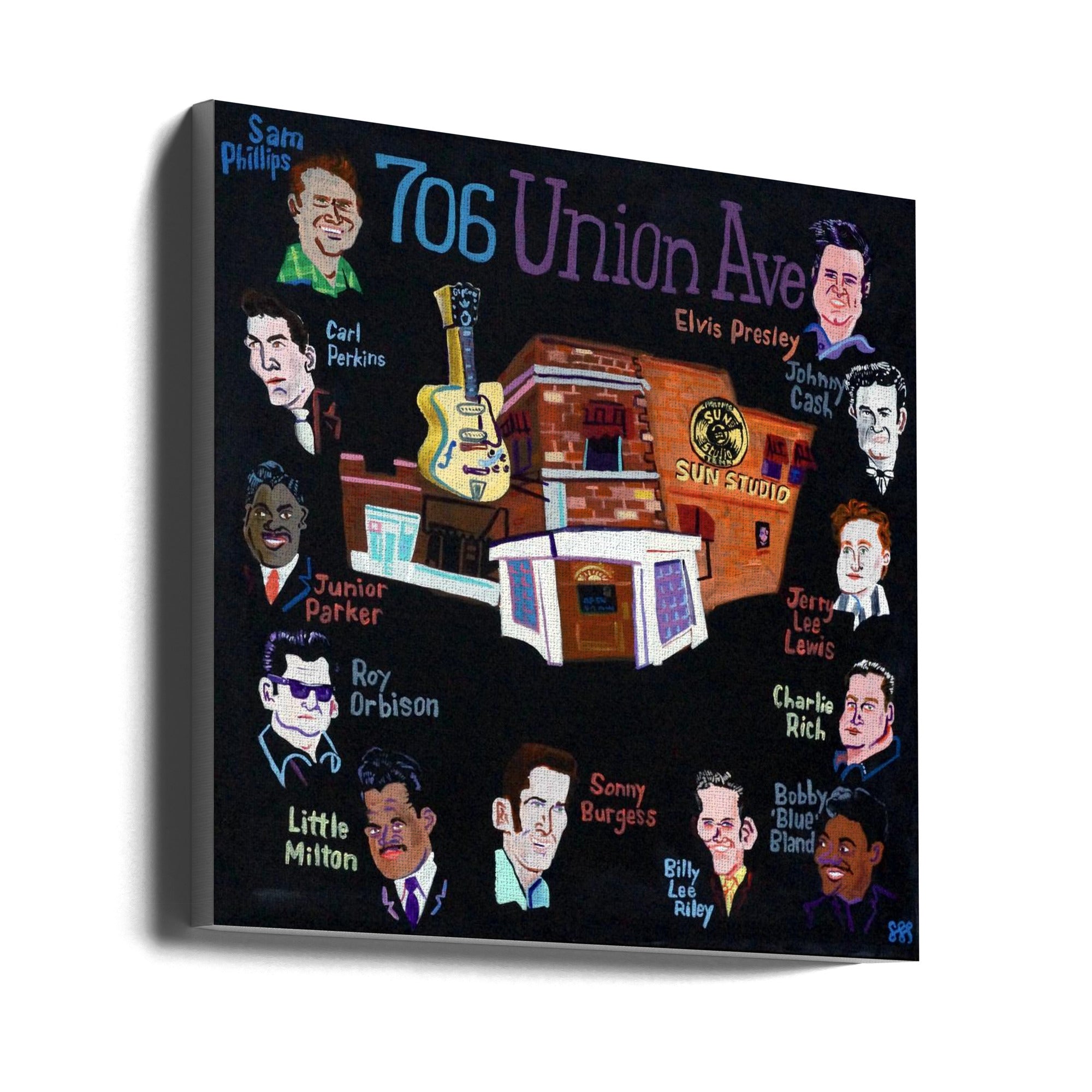 Wall art 706 Union Canvas Print