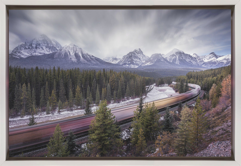 Wall art Fast train