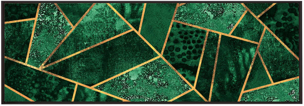 Wall art Deep Emerald