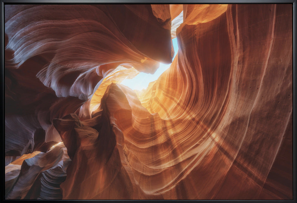 Abstract Art Canvas Print-wall-art-antelope-hole-48X36inches