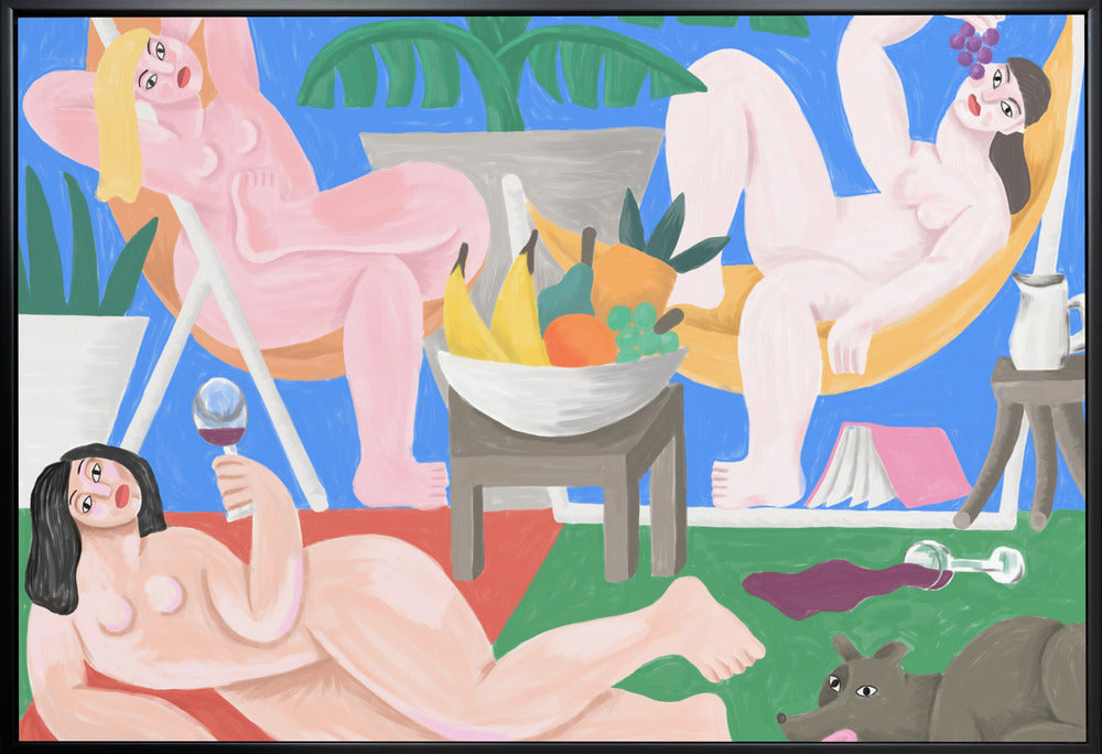 Le Pique Nique Wall Artwork Gallery Wrapped (Ready to Hang)