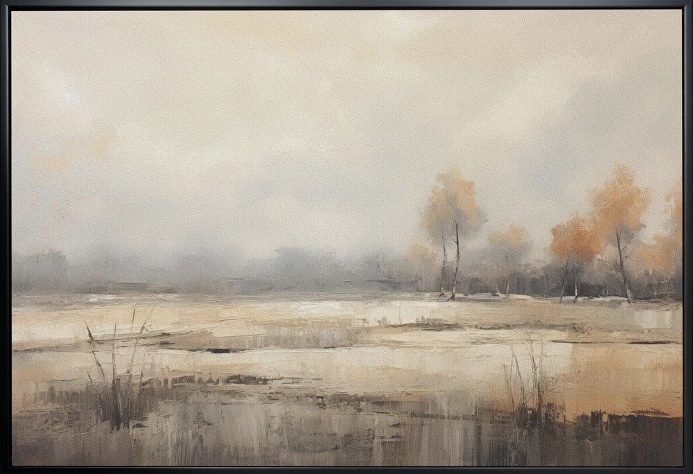 Abstract Art Canvas Print-wall-art-horizontal-abstract-landscape-5-48X36